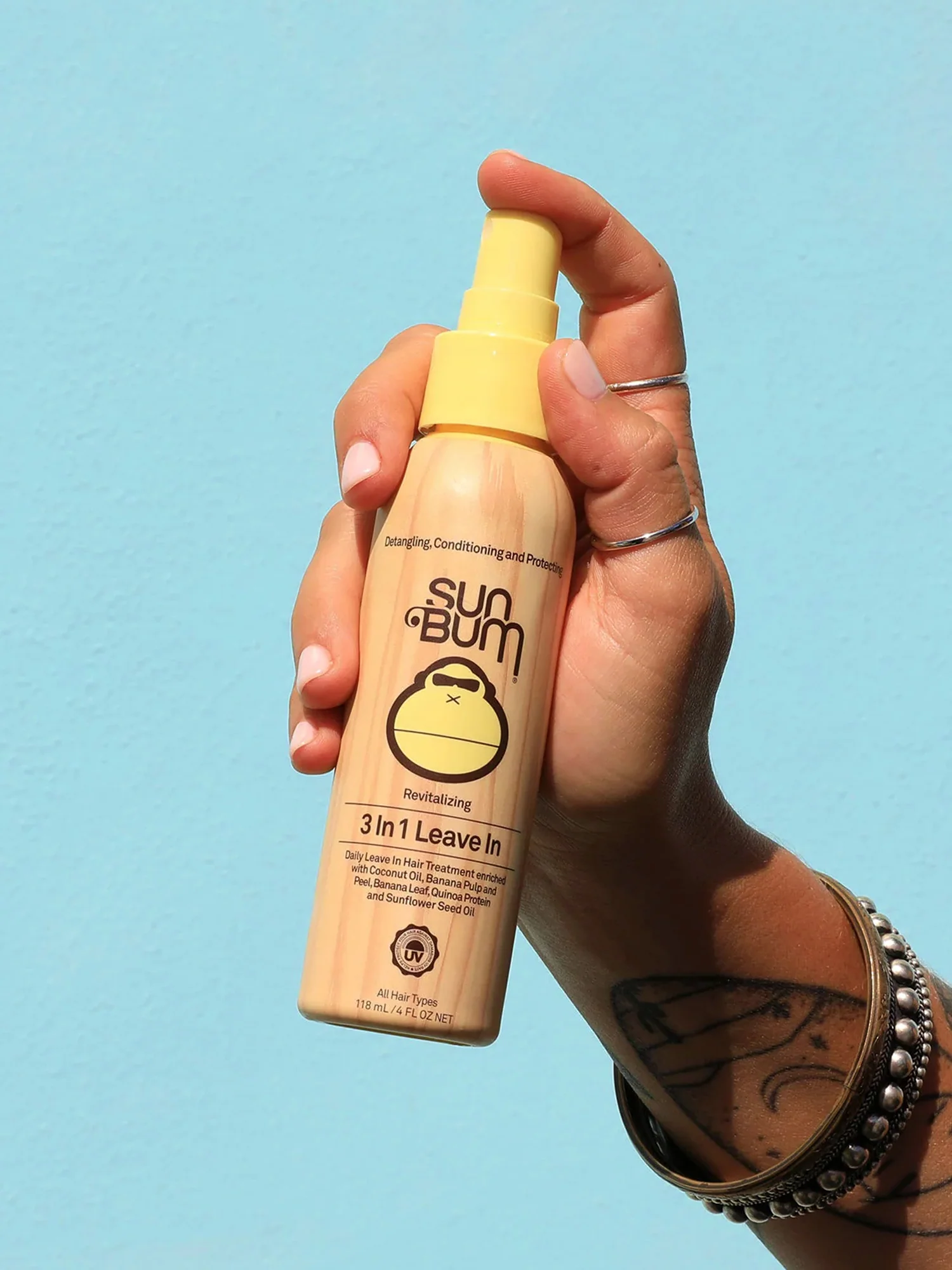 SUN BUM 3 IN 1 LEAVE IN 4OZ - Image 2