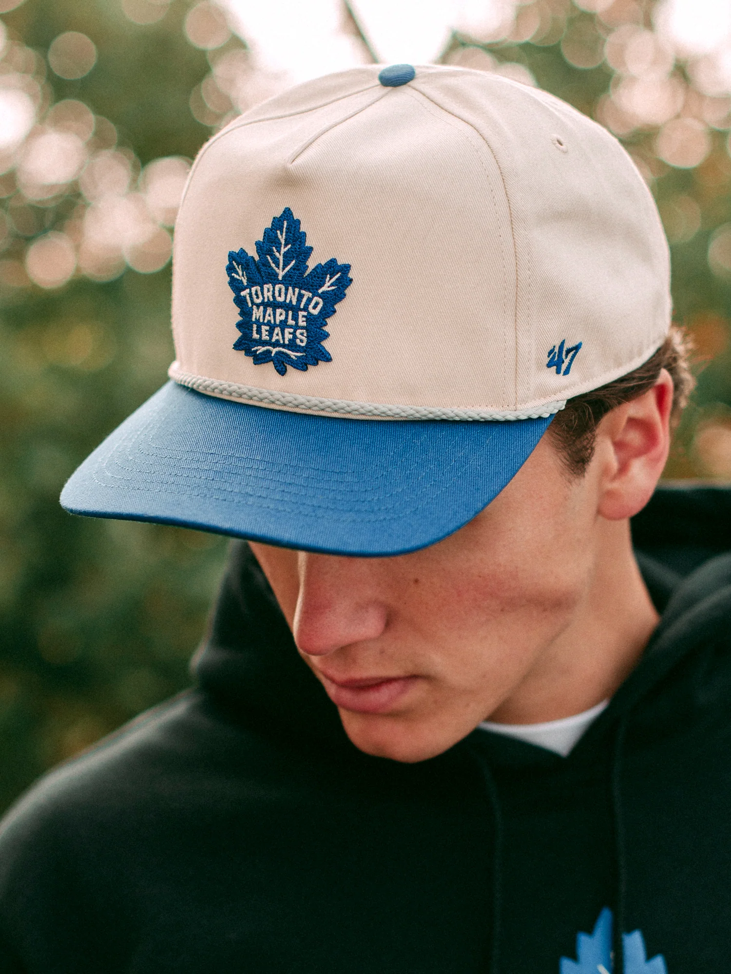 47 2-TONE LEAFS HITCH HAT - Image 2