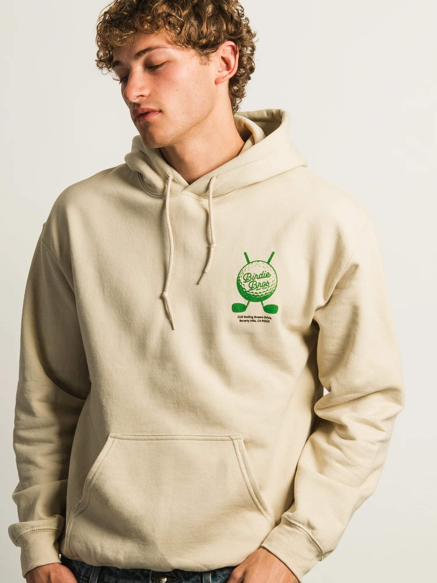 BIRDIE BROS PULL OVER HOODIE - Image 3