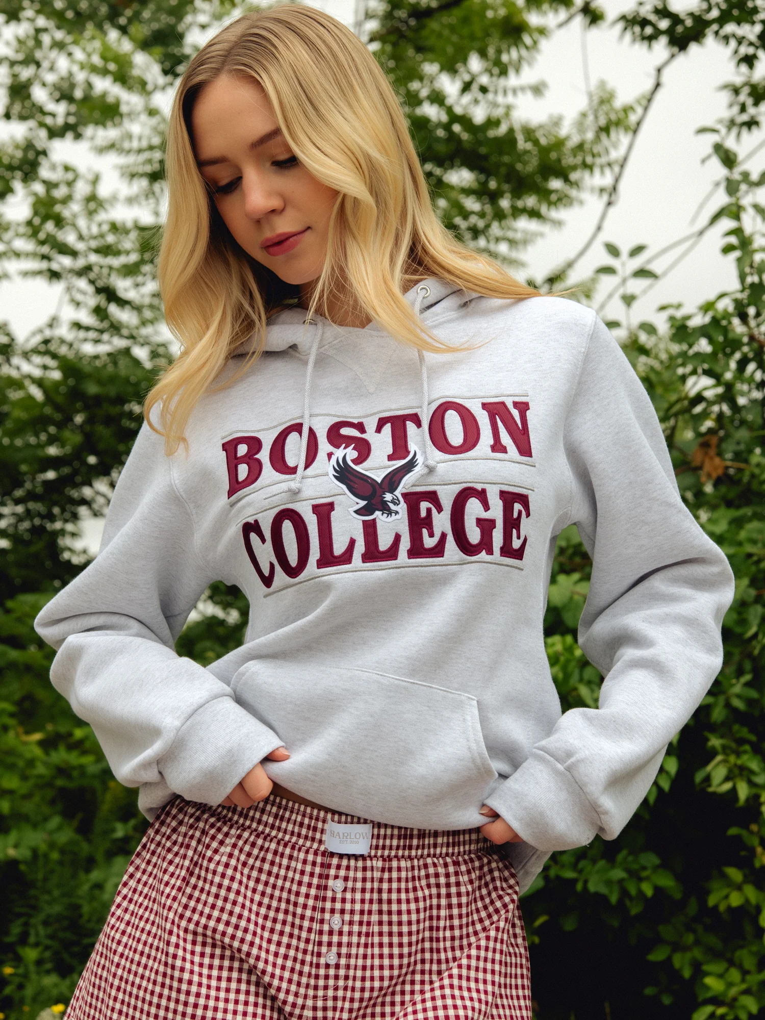 NCAA BOSTON PULLOVER HOODIE - Image 2