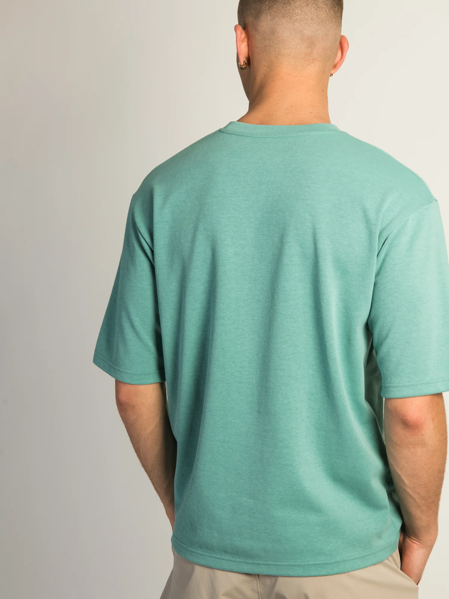 KOLBY KEEP COOL BOXY FIT T-SHIRT- SEAFOAM - Image 5