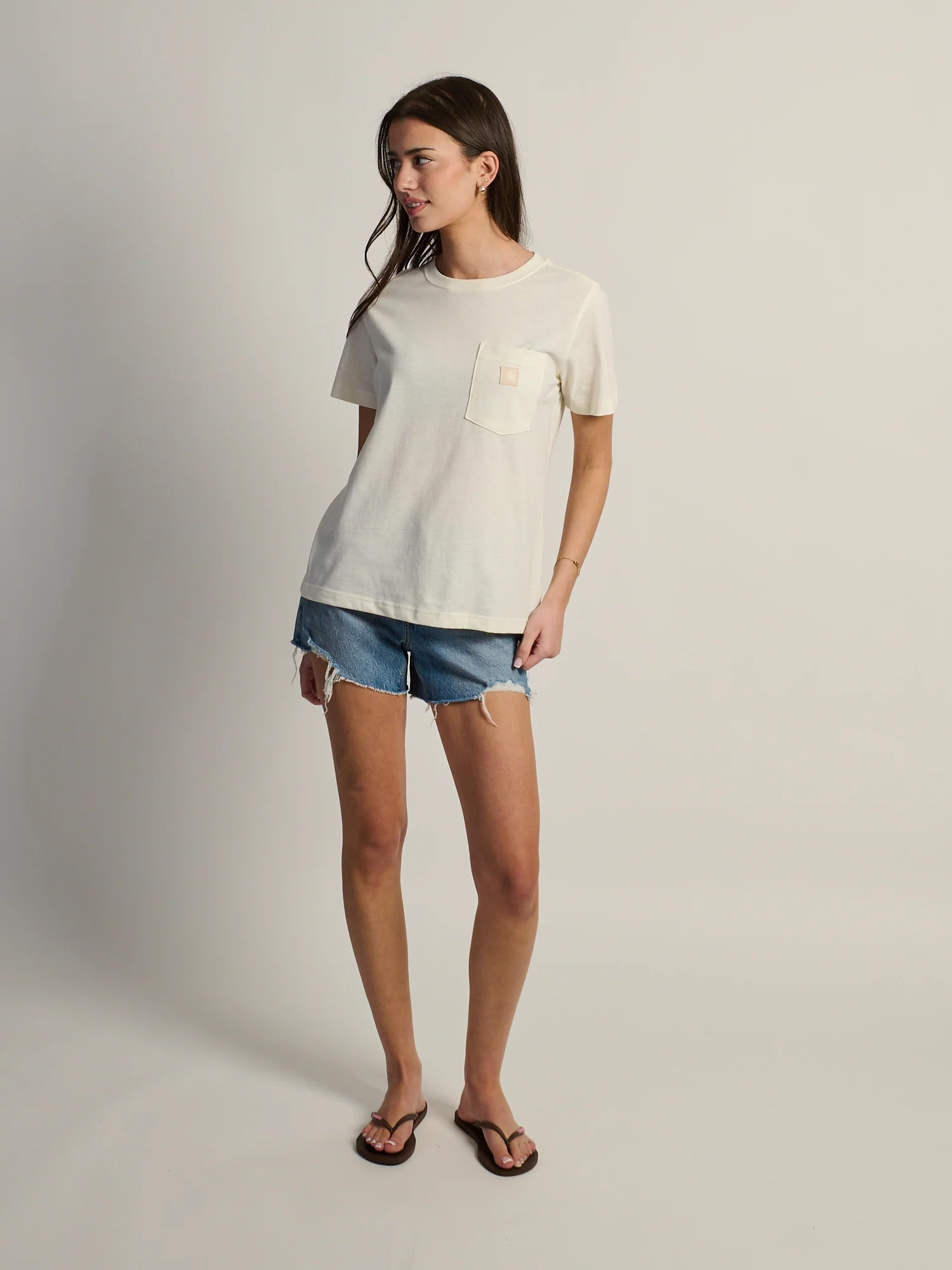 CARHARTT IRVINE RELAXED TEE - EGGSHELL - Image 3