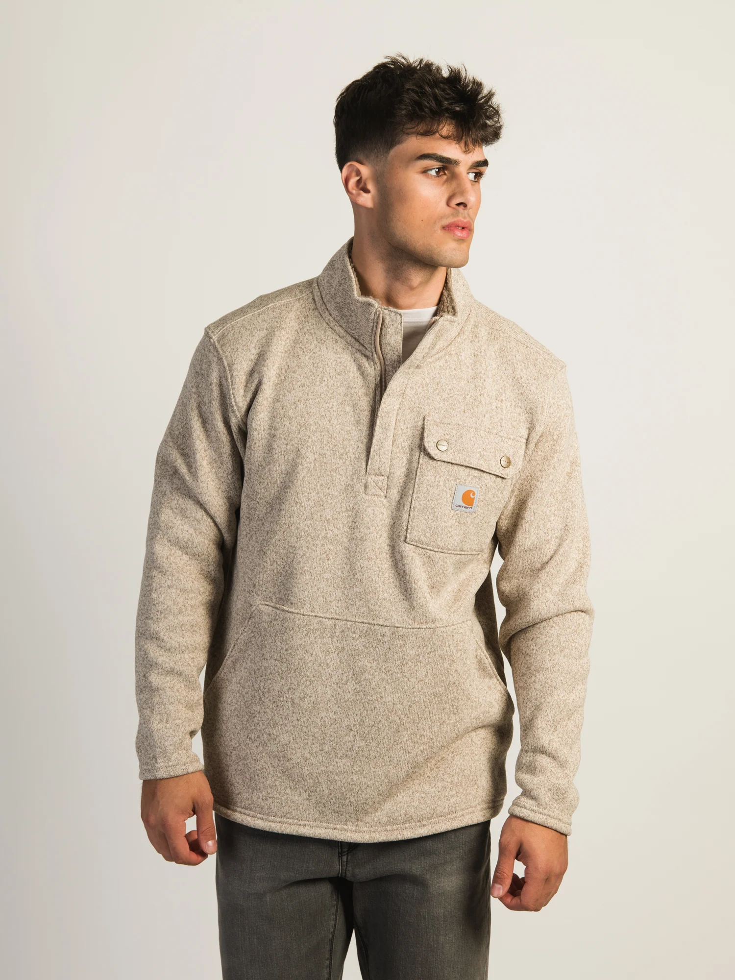 CARHARTT RELAXED FIT MIDWEIGHT QUARTER ZIP FLEECE - Image 2