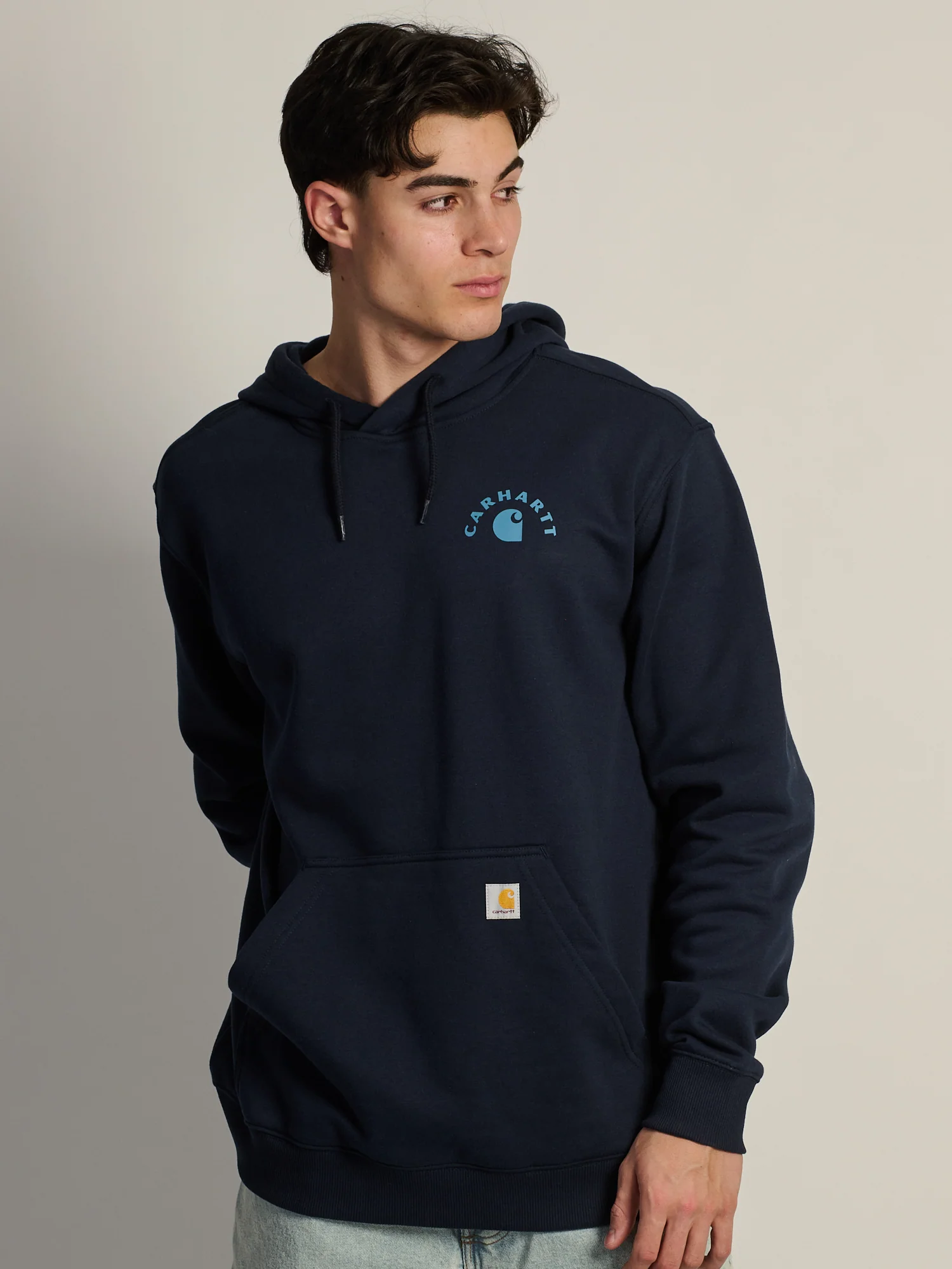 CARHARTT SAWYER WORK SWEATER - NAVY - Image 5