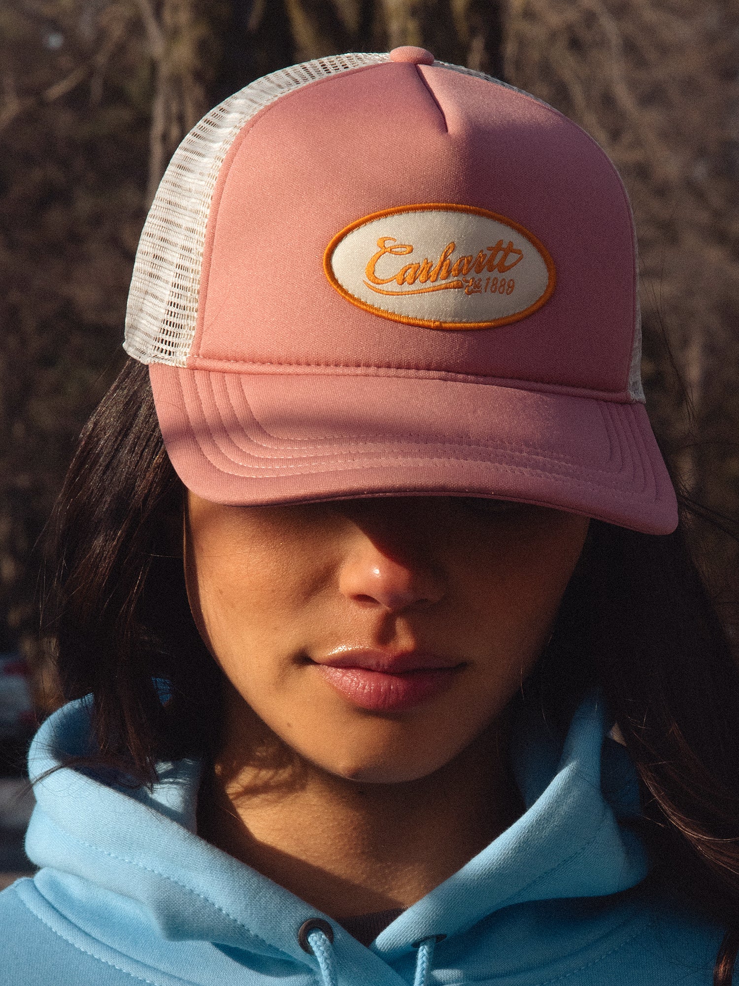 CARHARTT TRUCKER HAT - ROSE - Image 2