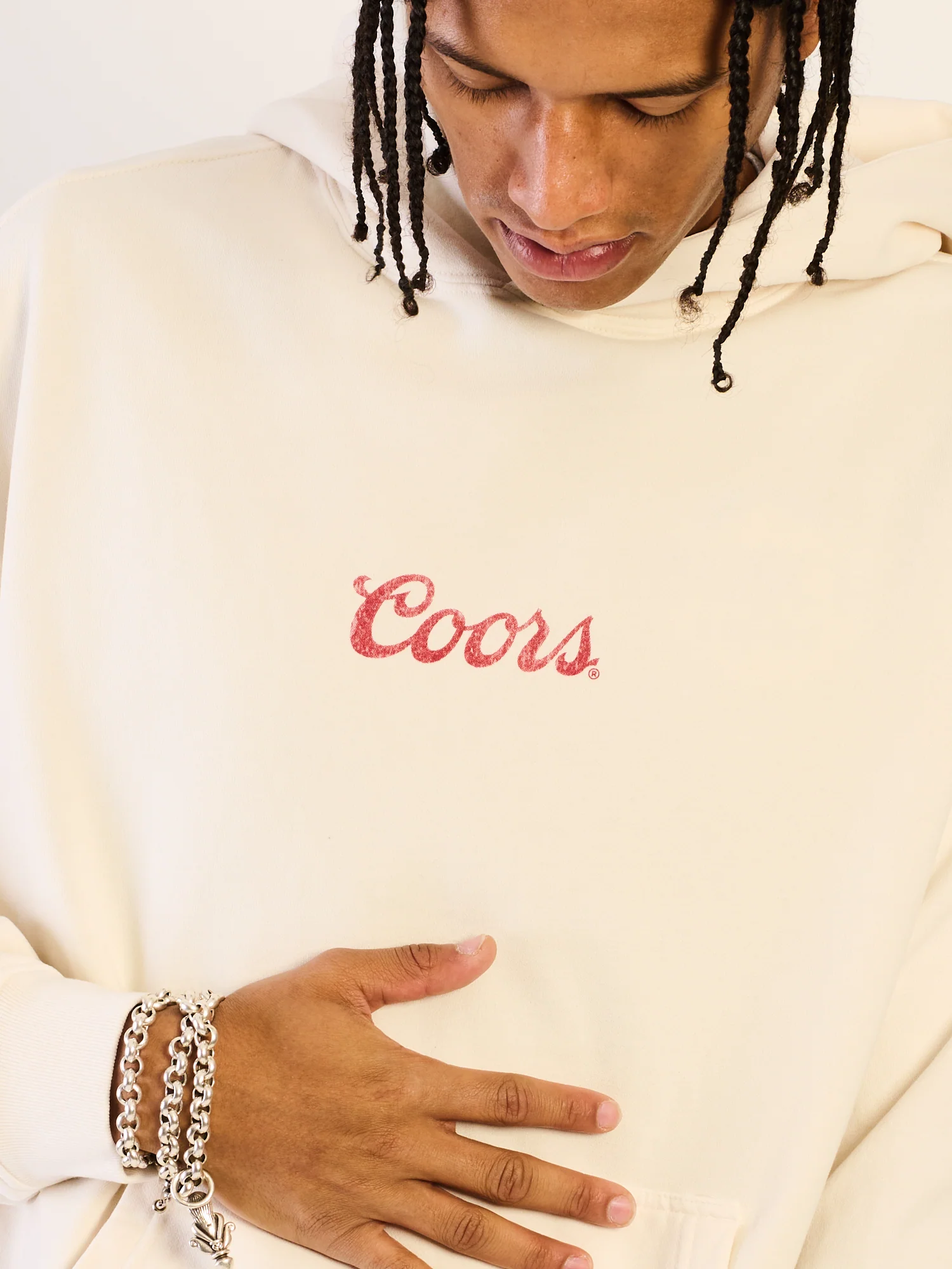 COORS BULL RELAXED FIT HOODIE - Image 5