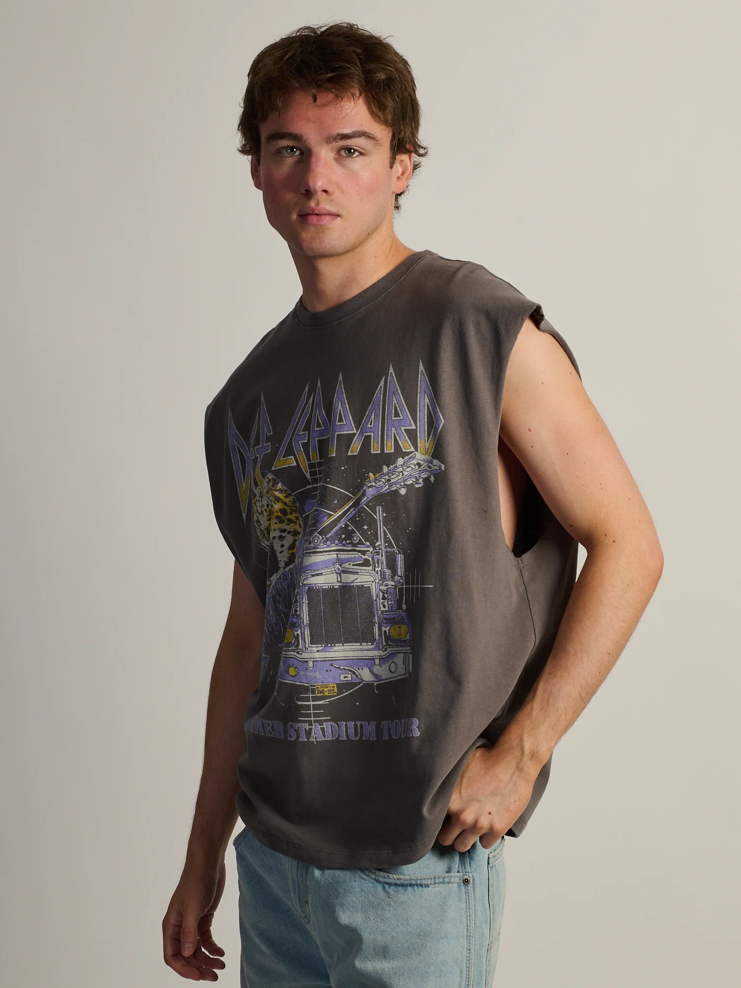 DEFF LEPPARD MUSCLE TANK - Image 4