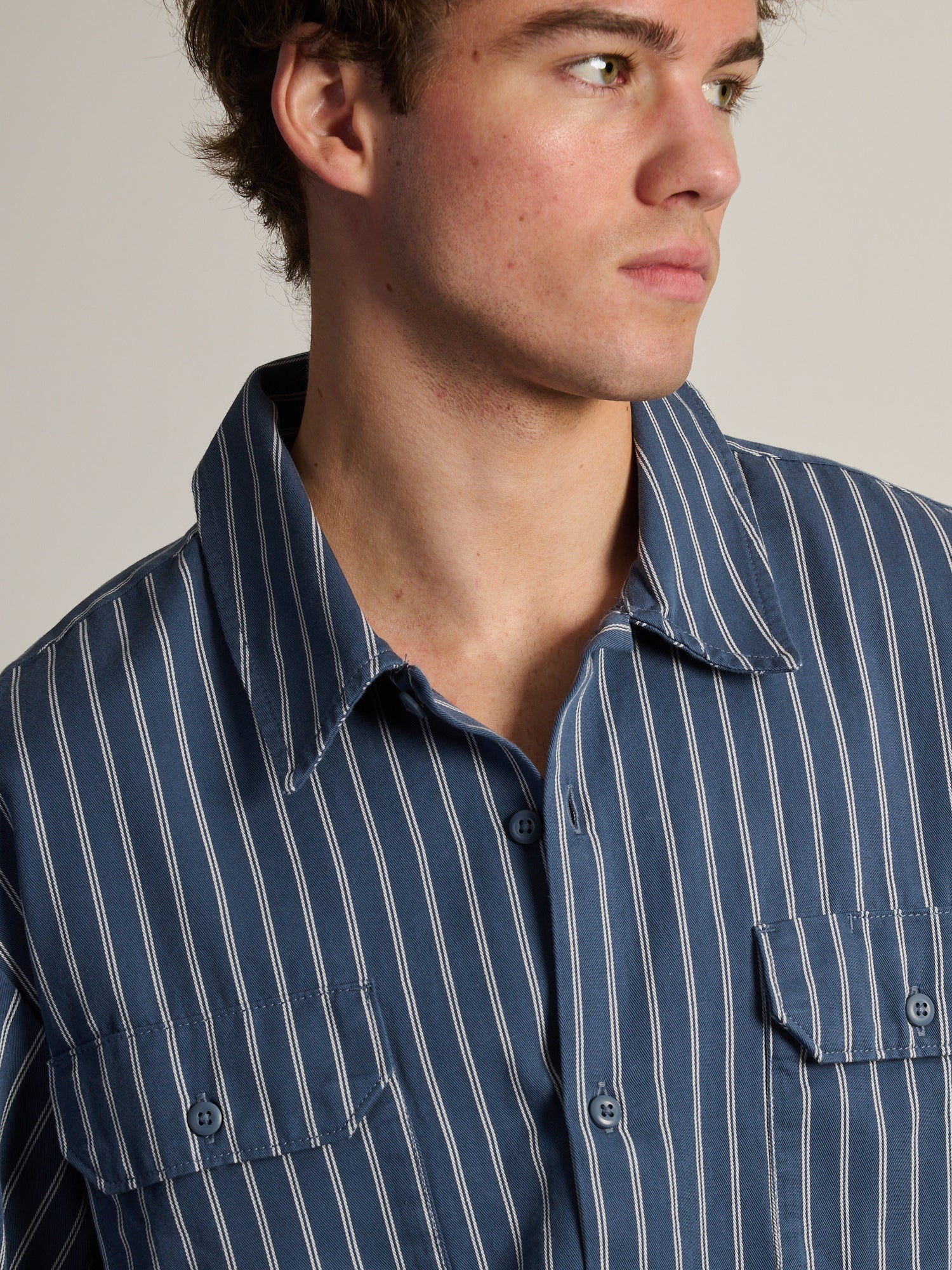 DICKIES WORN-IN SHORT SLEEVE WORK SHIRT - Image 5