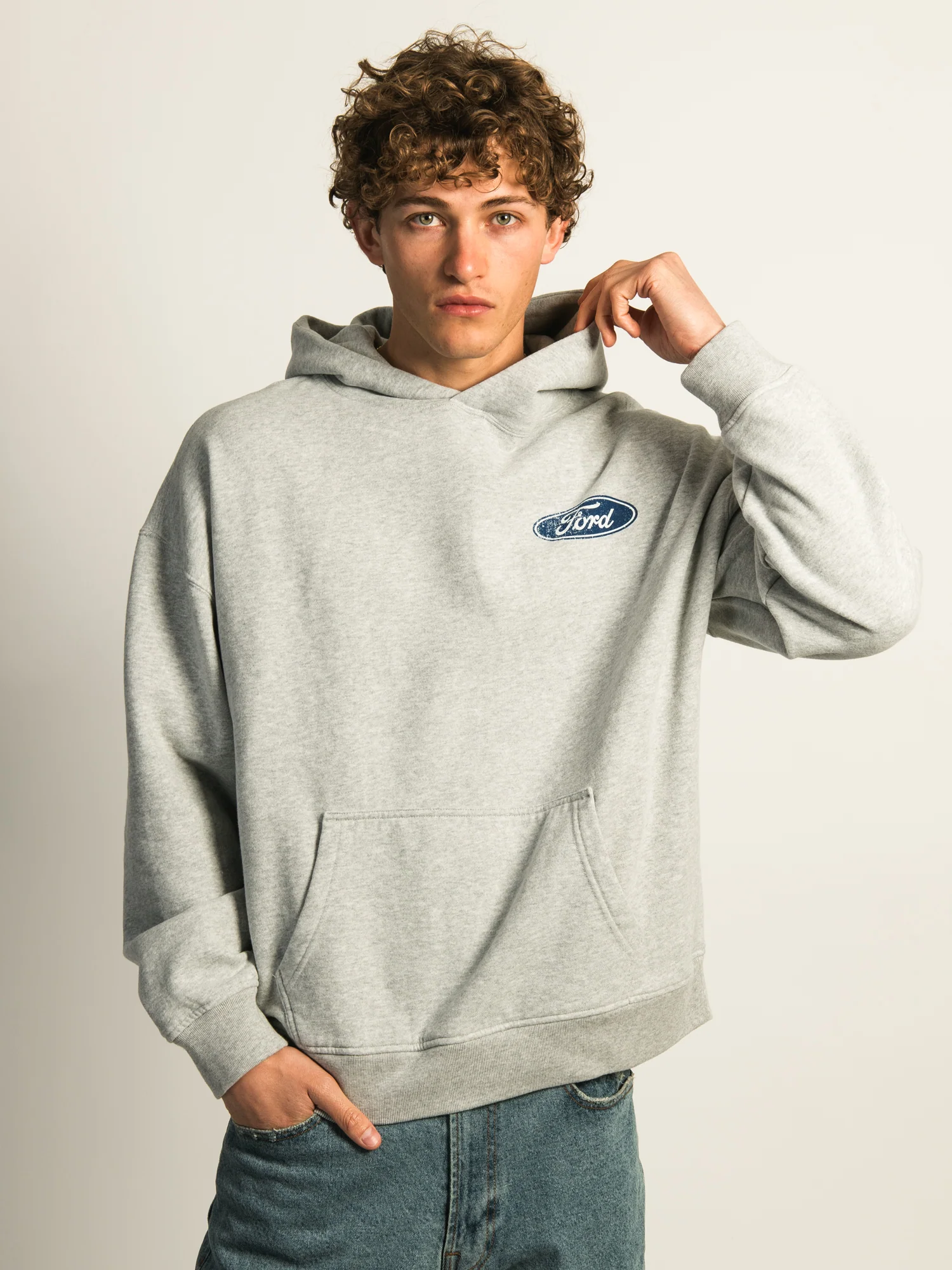FORD RELAXED PULLOVER HOODIE - Image 3