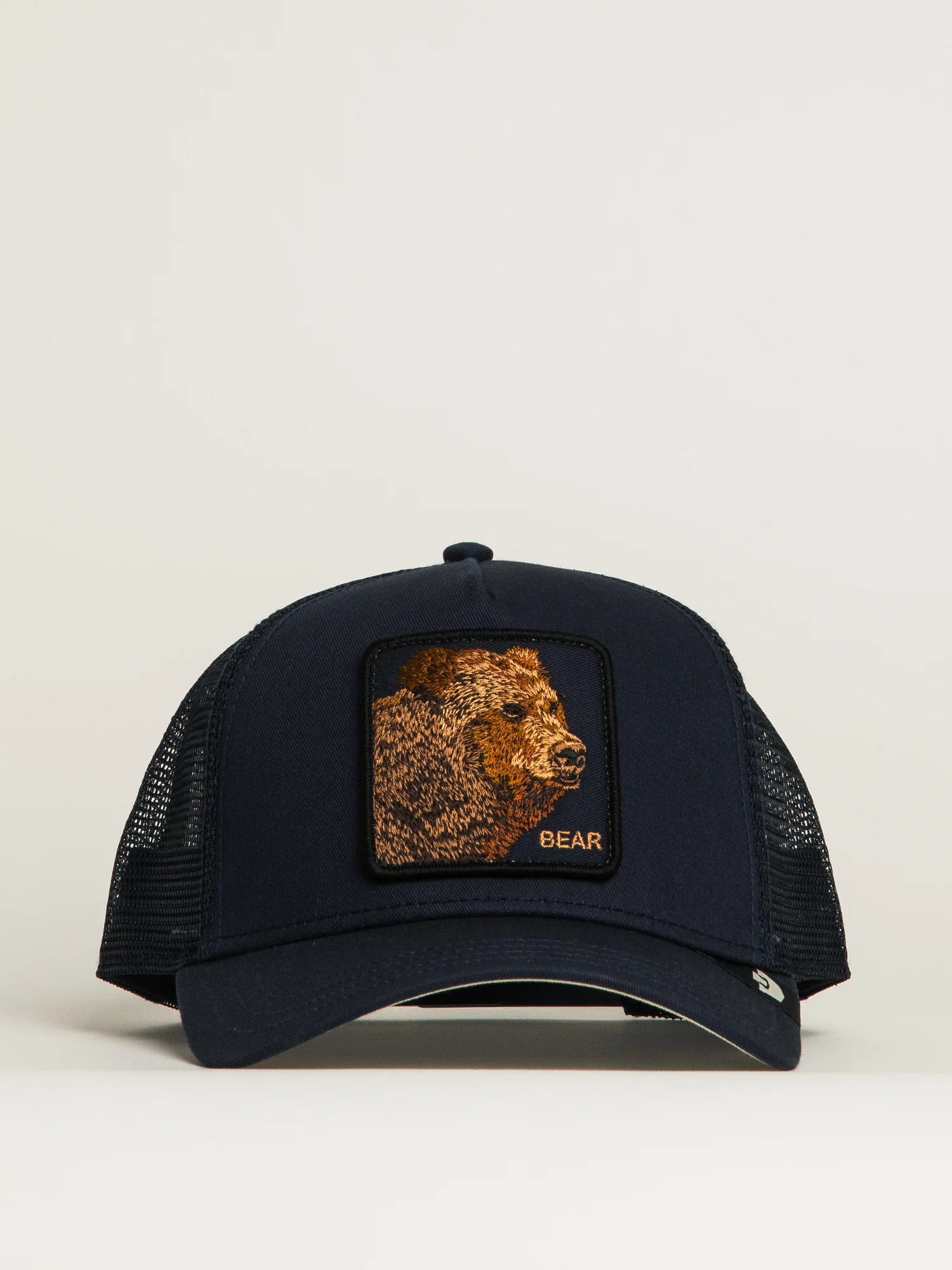 GOORIN BROS BEAR TRUCKER HAT - NAVY - Image 2