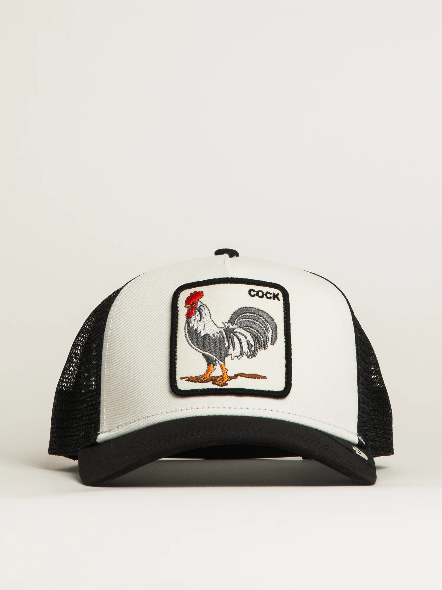 GOORIN BROS COCK TRUCKER HAT - WHITE - Image 2