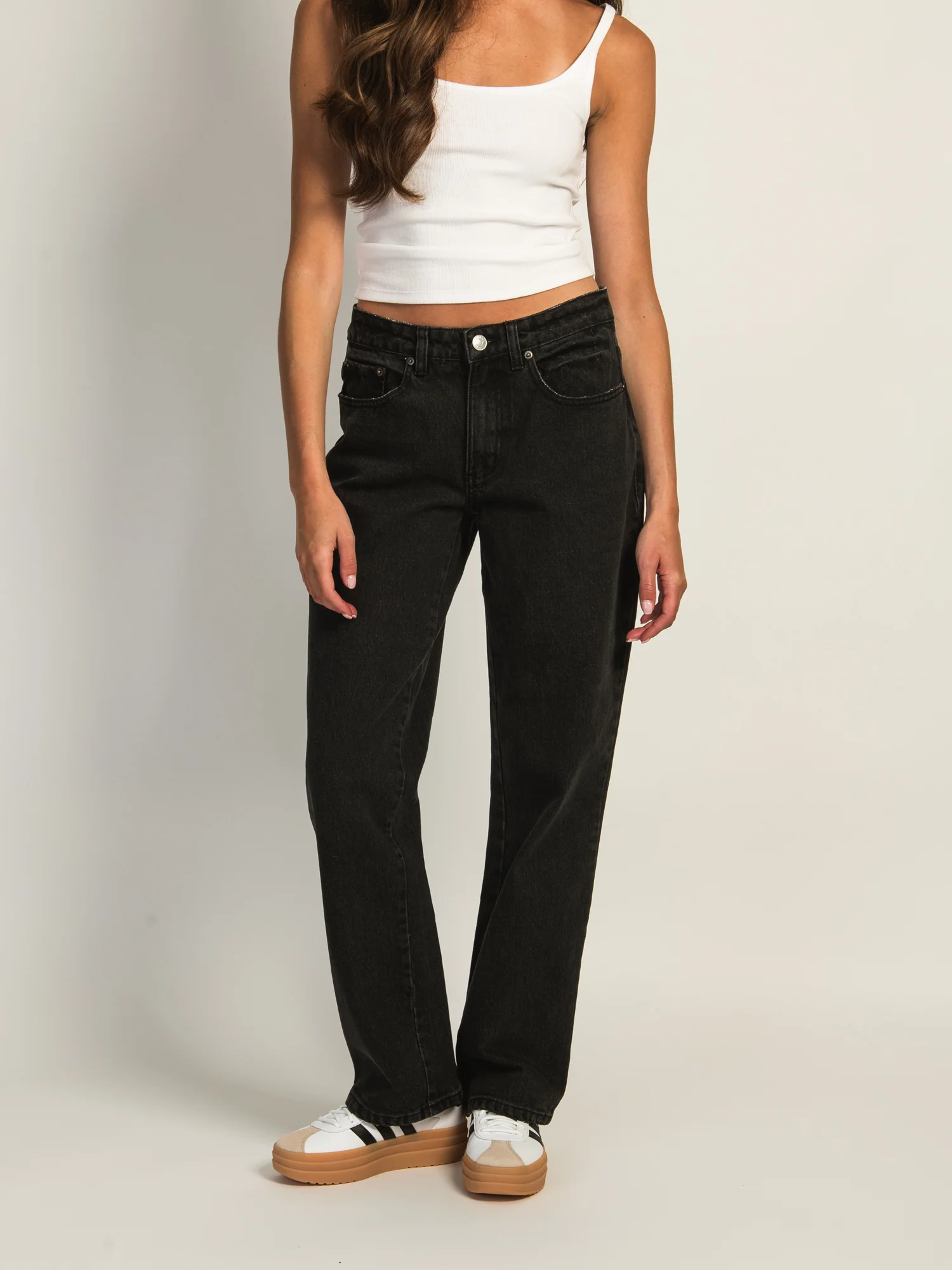 HARLOW BAGGY JEAN - BLACK - Image 2