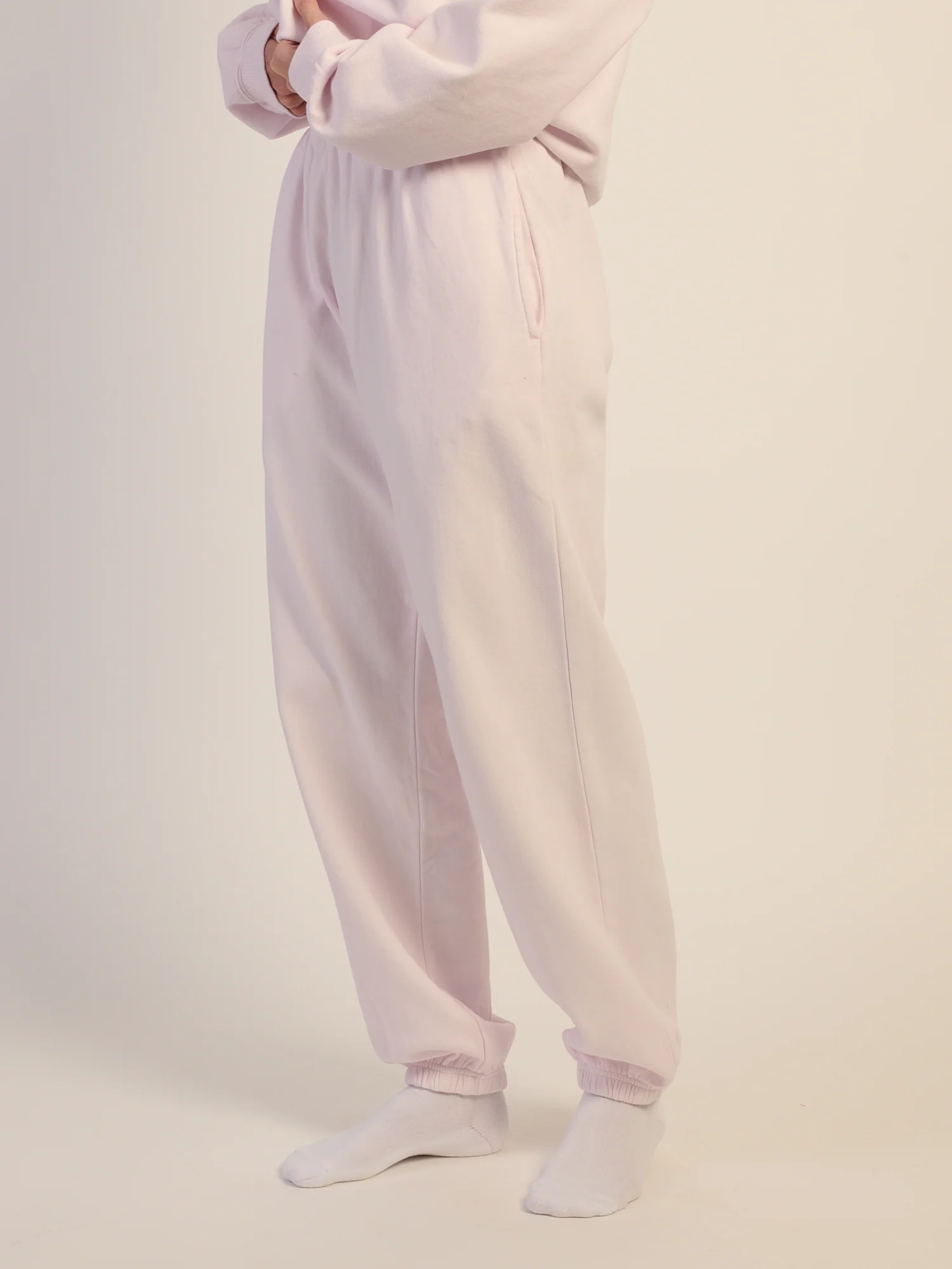 HARLOW BEAU SWEATPANT - BABY PINK - Image 4