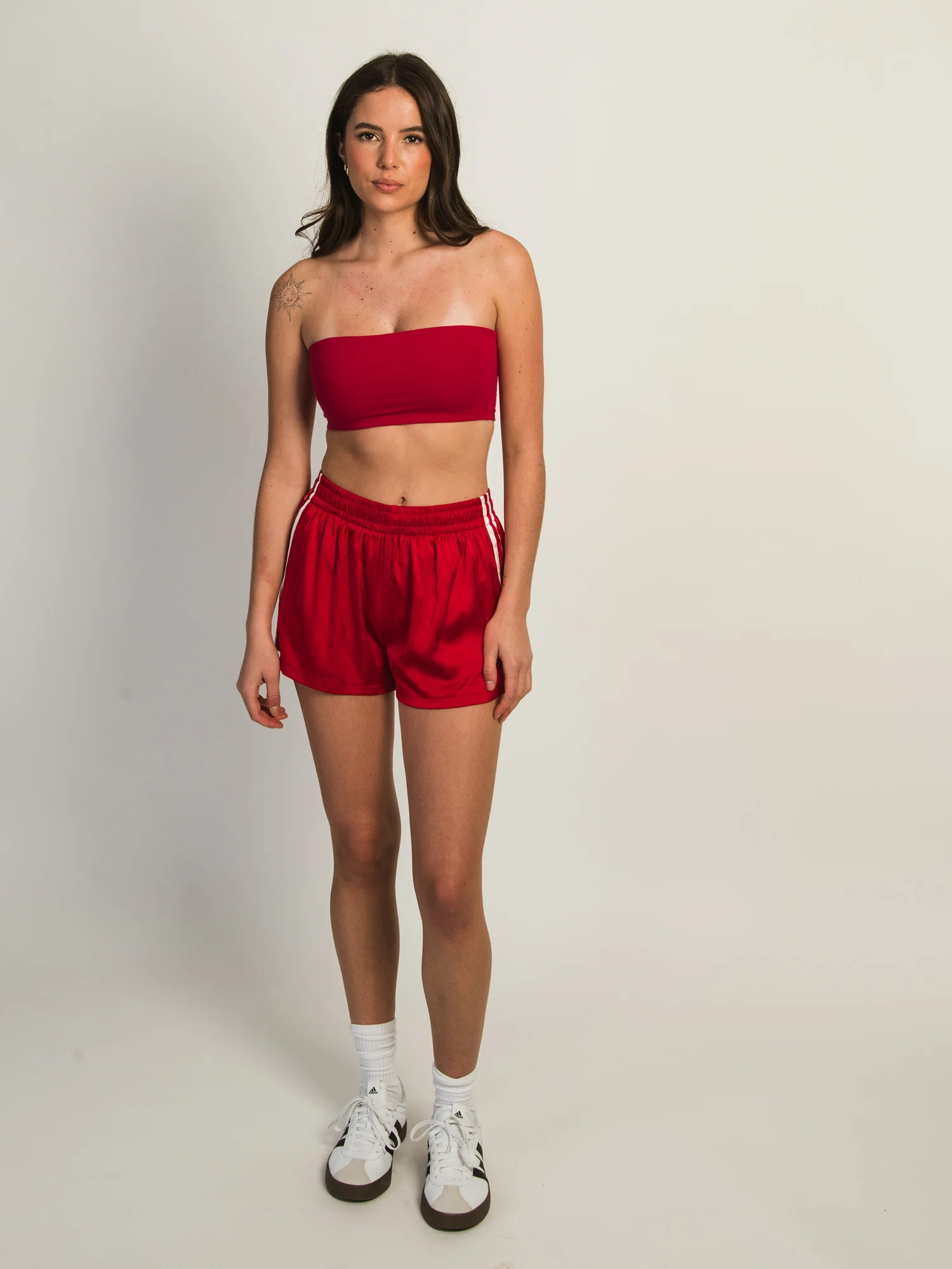 HARLOW BETHANNY BANDEAU - PORT RED - Image 2