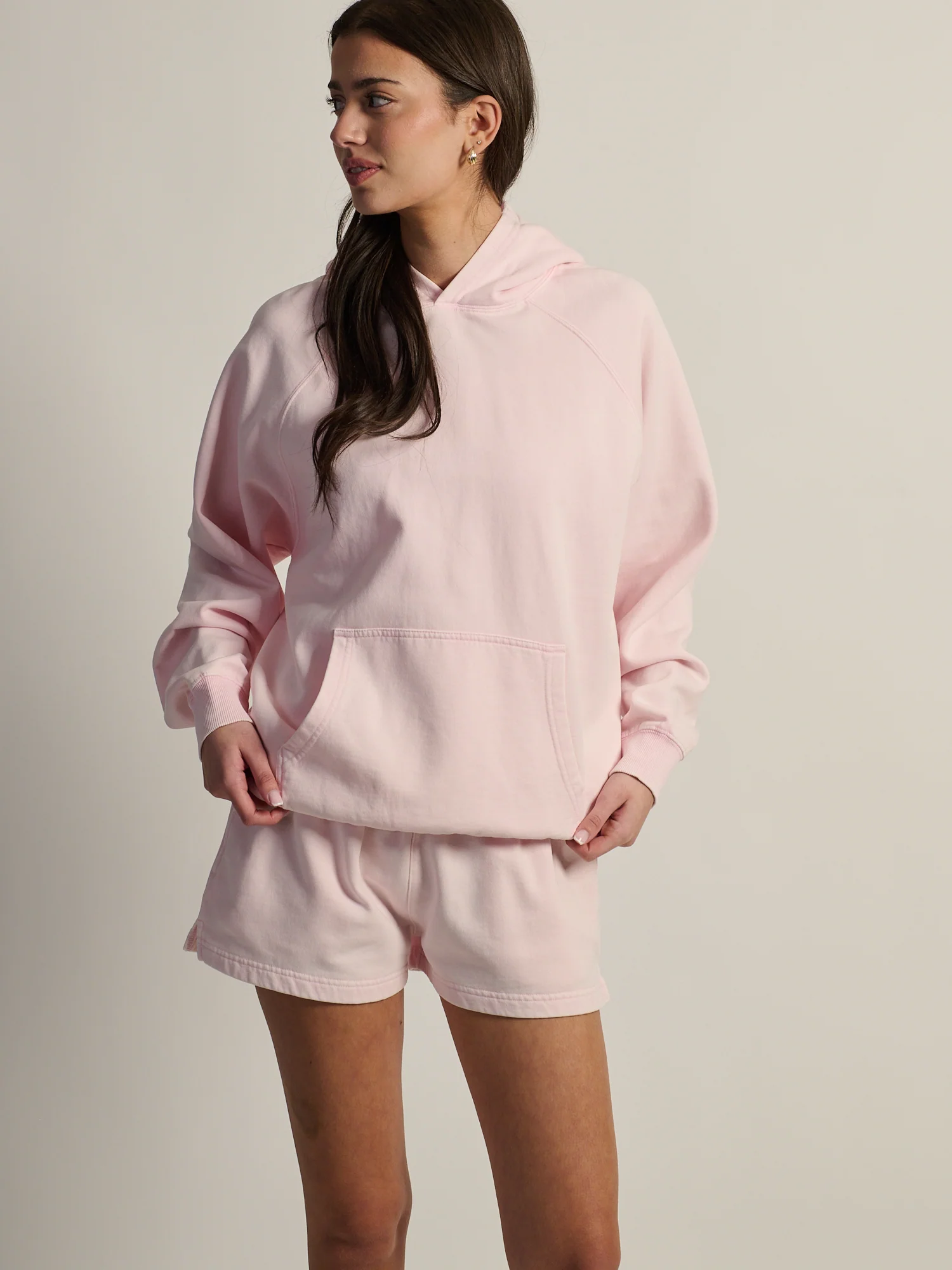 HARLOW CLOUD HOODIE - WASHED PINK - Image 4