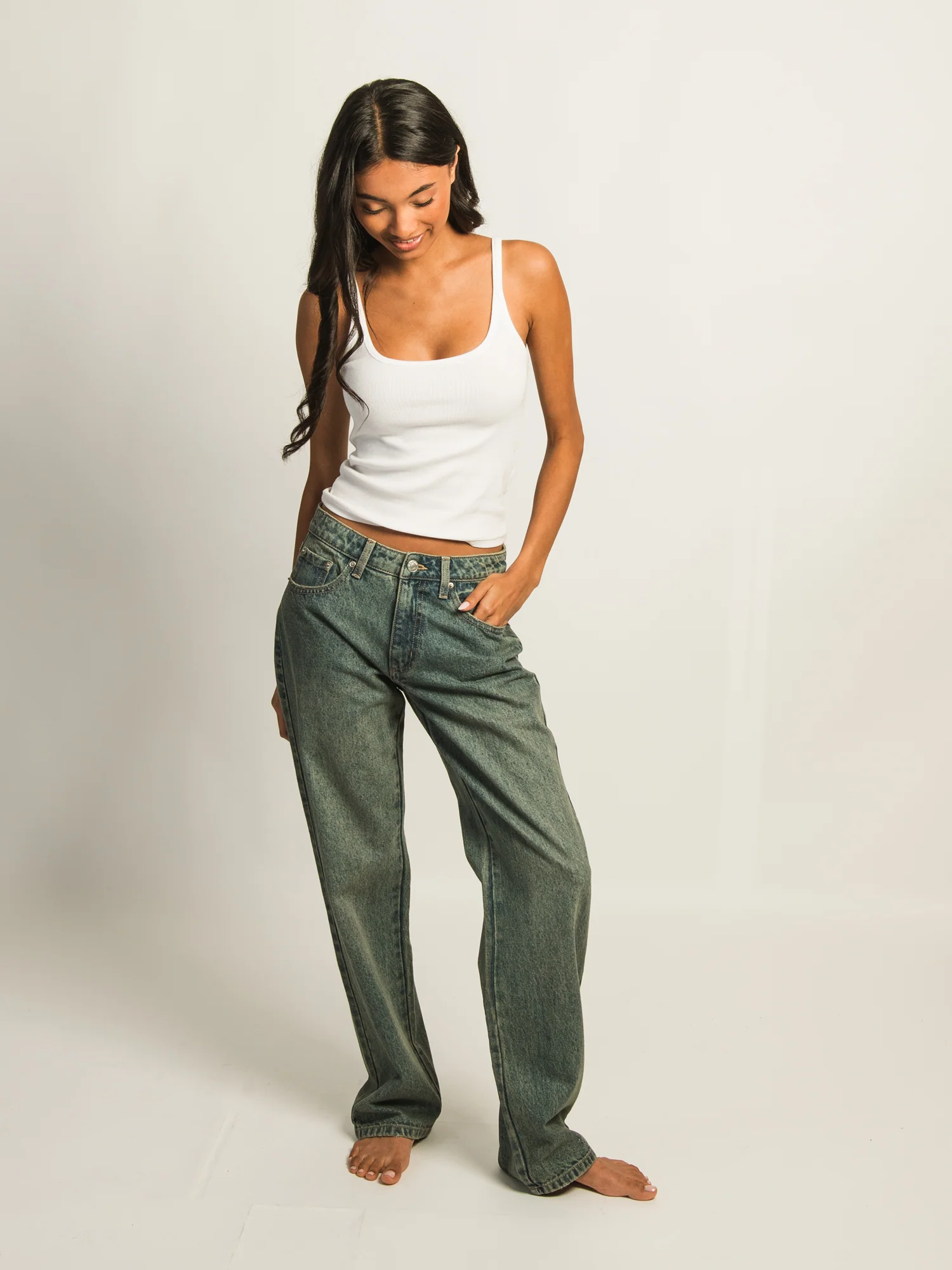 HARLOW ESSENTIAL RIBBED TANK - Image 3