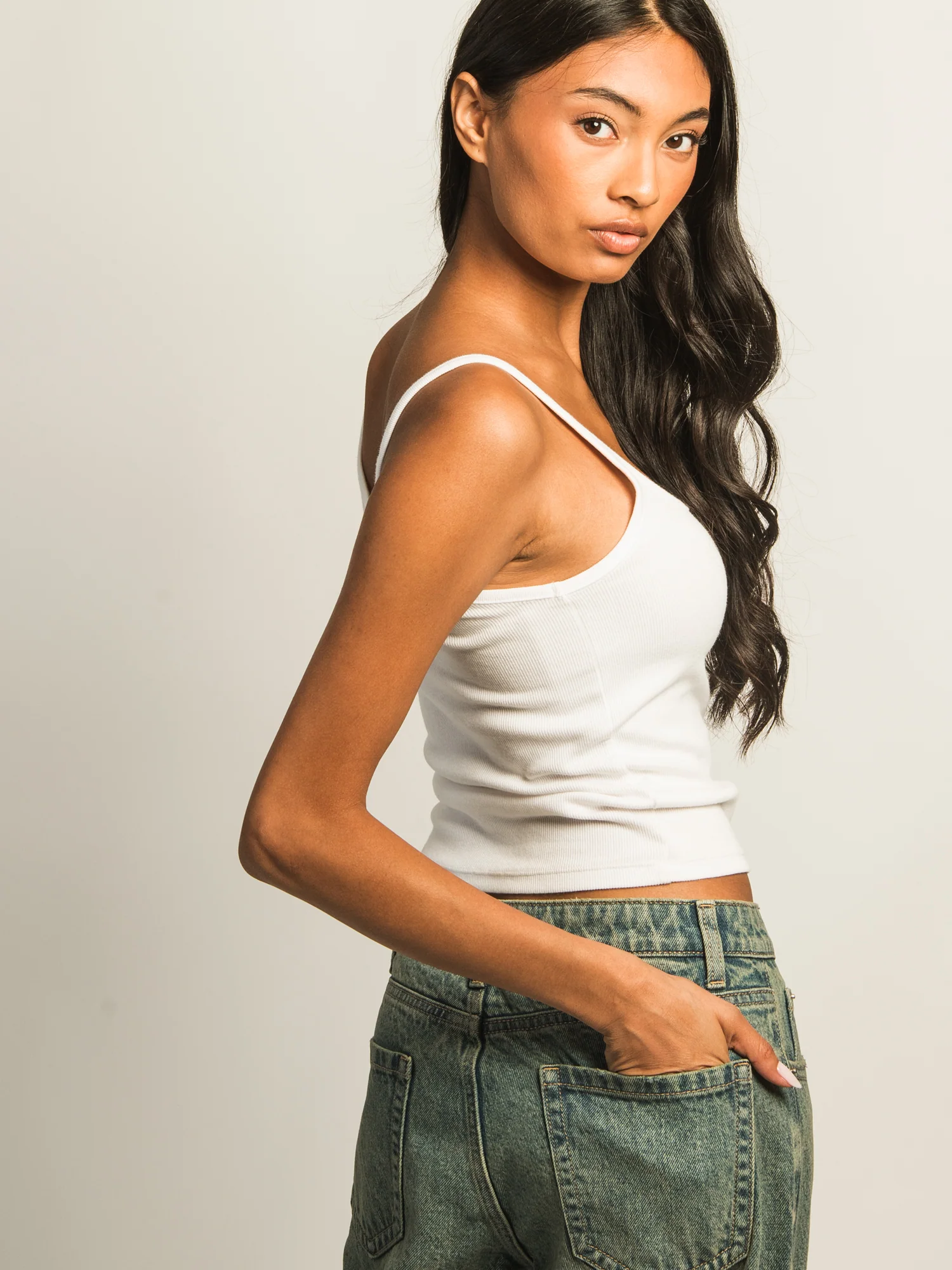 HARLOW ESSENTIAL RIBBED TANK - Image 5
