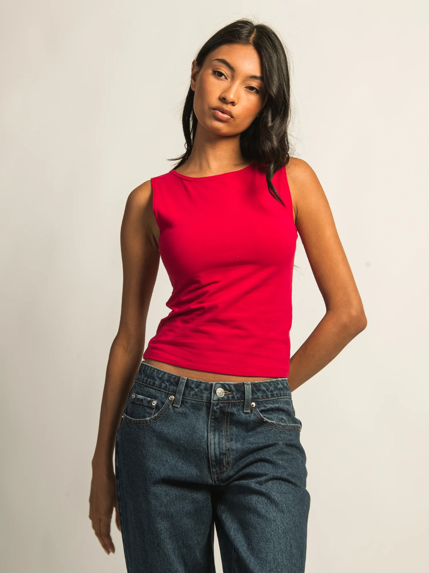 HARLOW PARIS TANK TOP - PORT - Image 3