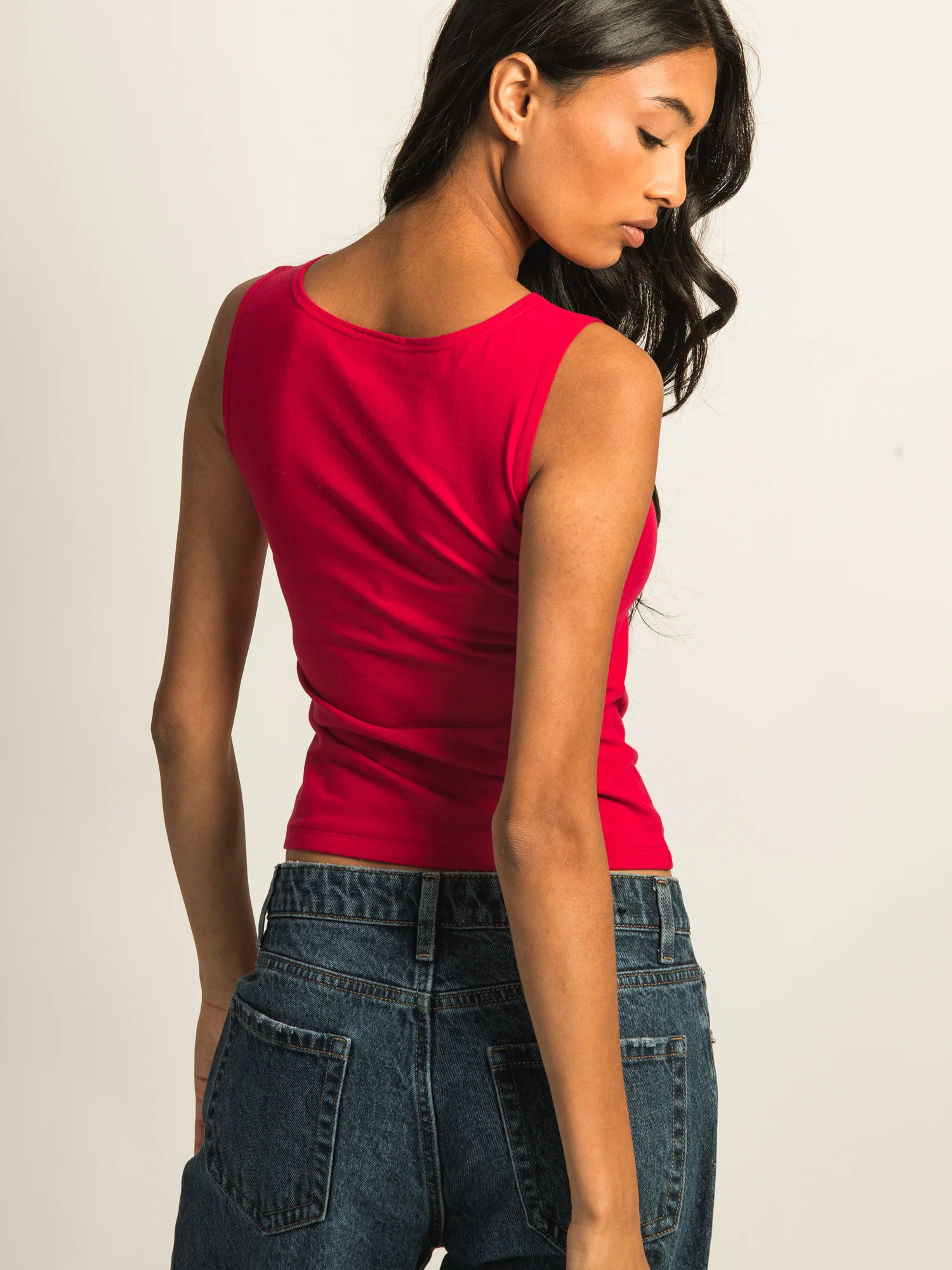 HARLOW PARIS TANK TOP - PORT - Image 6