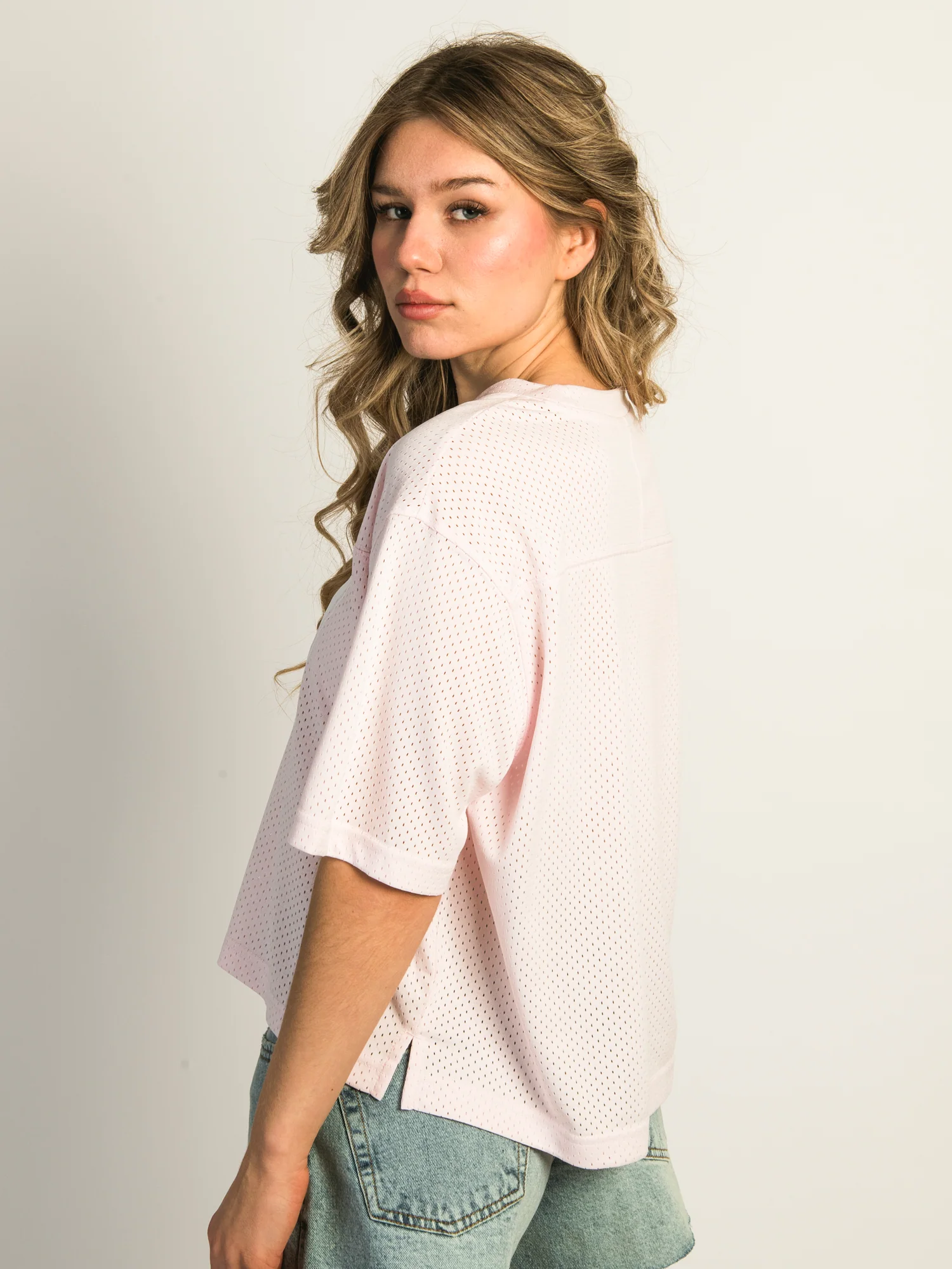 HARLOW PINNY TEE - BABY PINK - Image 5