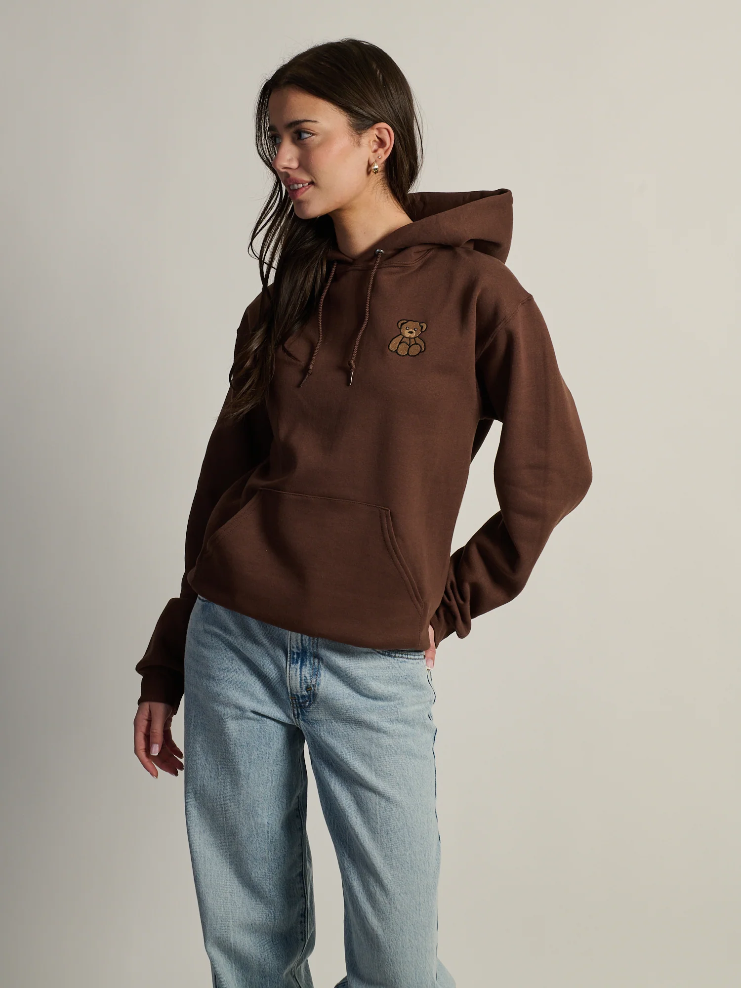 HOTLINE APPAREL BEAR 2 EMBOIRDERED HOODIE - Image 8