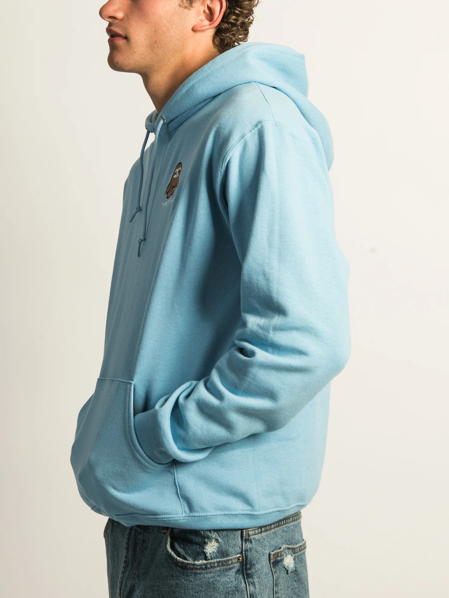 HOTLINE APPAREL TAKE IT EASY EMBROIDERED HOODIE - Image 3