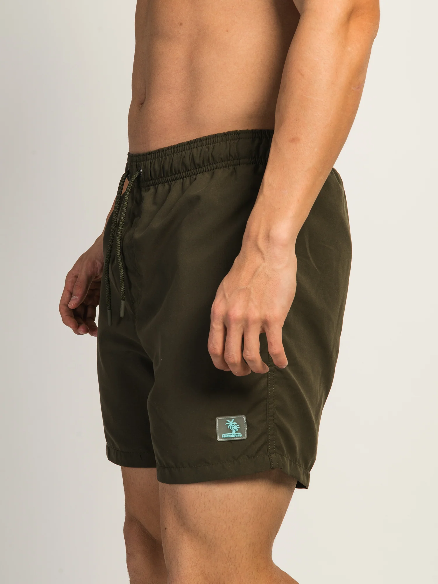 ISLAND HAZE CACTUS GREEN WAVE 5IN VOLLEY SHORT - Image 3