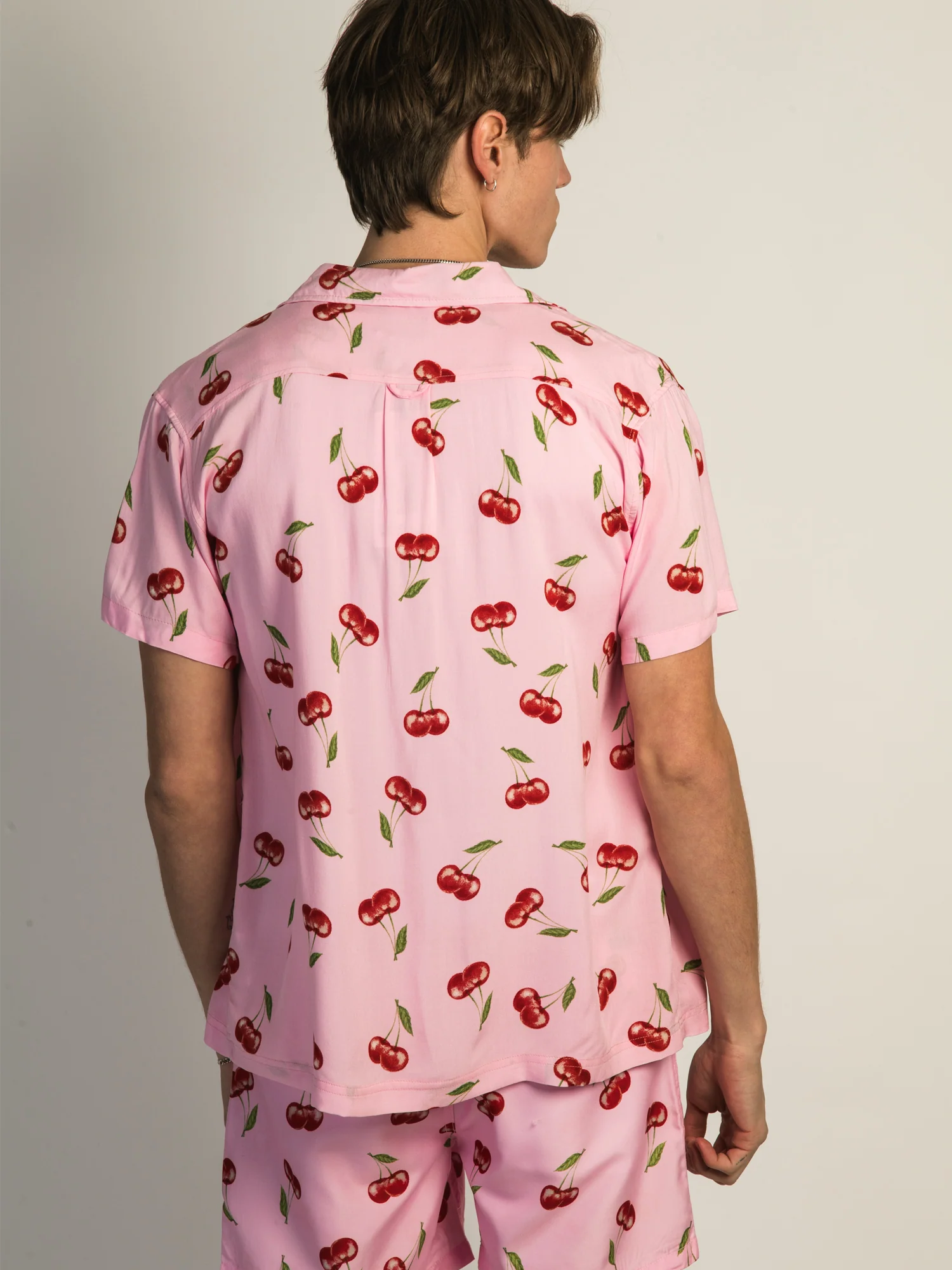 ISLAND HAZE CHERRY SHORT SLEEVE WOVEN - Image 3