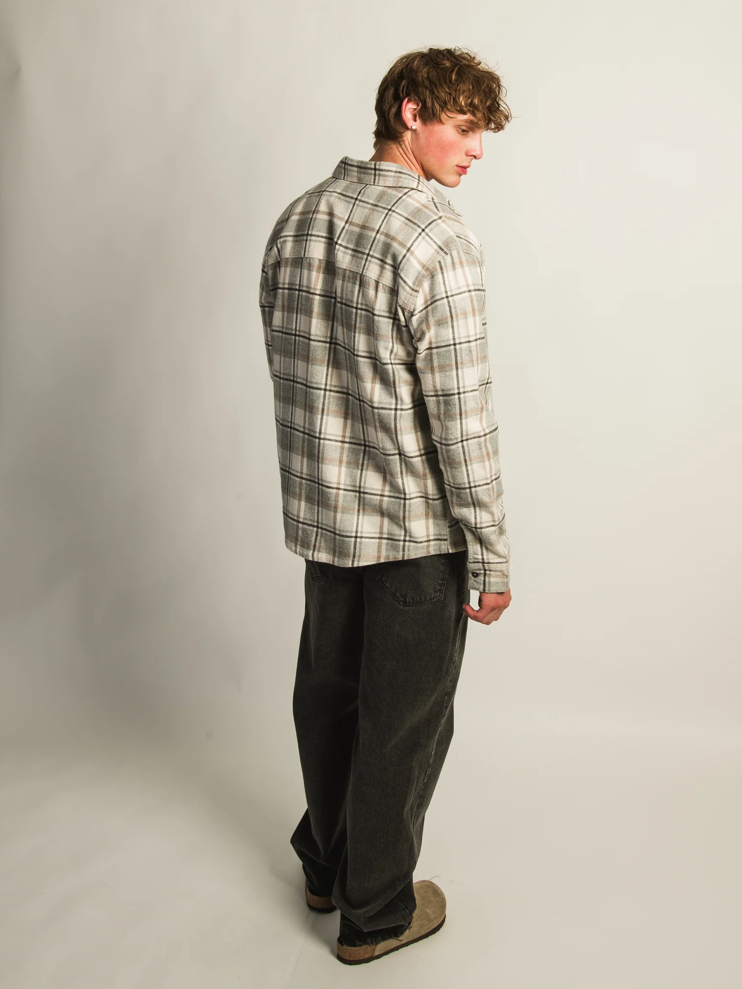 KOLBY 90S FLANNEL - CREAM - Image 5