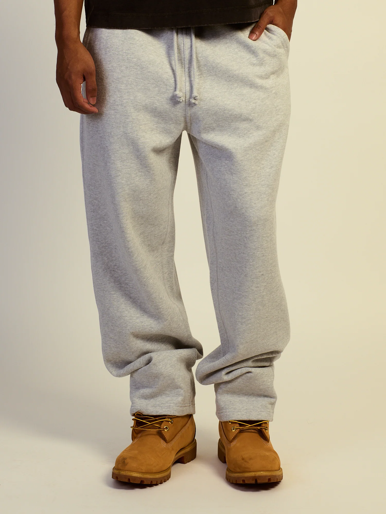 KOLBY BAGGY SWEATPANT - HEATHER GREY - Image 5