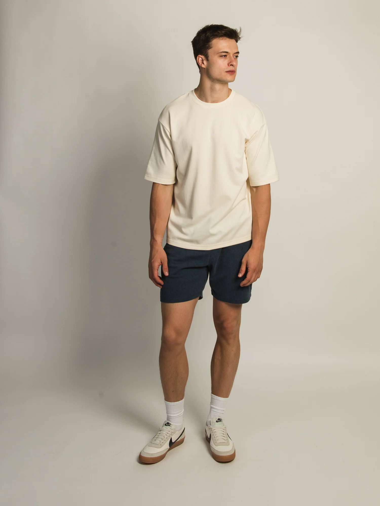 KOLBY KEEP COOL BOXY FIT TEE- CREAM - Image 2