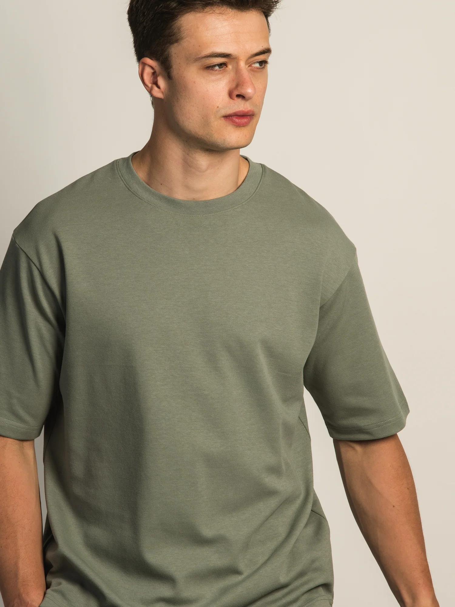KOLBY KEEP COOL BOXY FIT TEE - GREEN - Image 3
