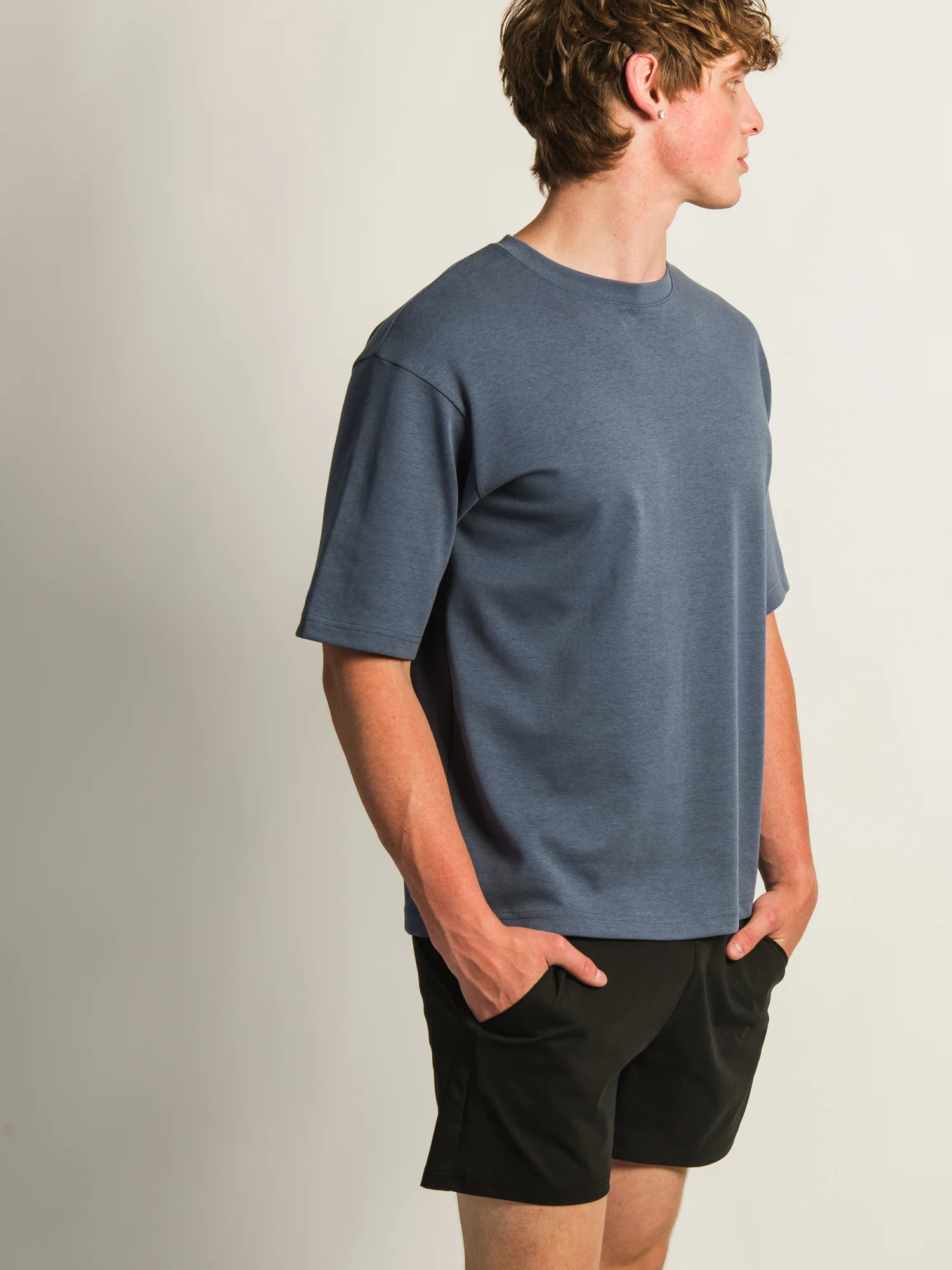 KOLBY KEEP COOL BOXY FIT TEE - PERI - Image 3