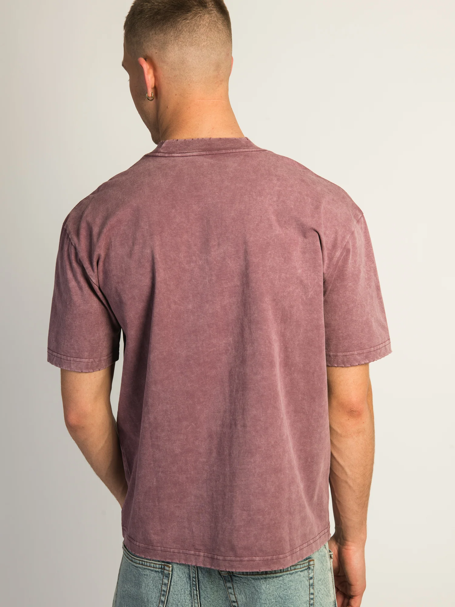 KOLBY HEAVYWEIGHT T-SHIRT - PEBBLE - Image 4