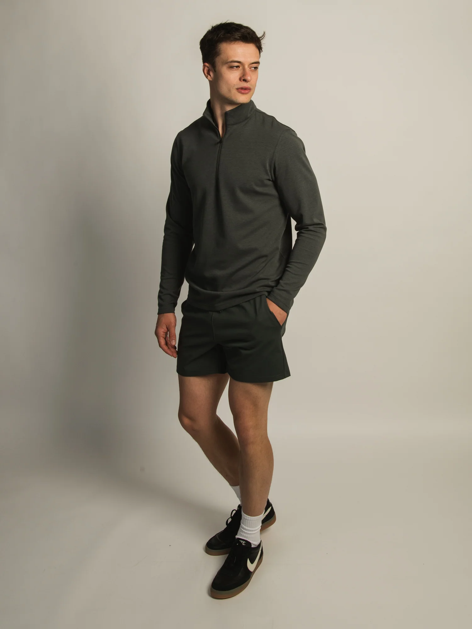 KOLBY KEEP COOL 1/2 ZIP - GREEN - Image 2