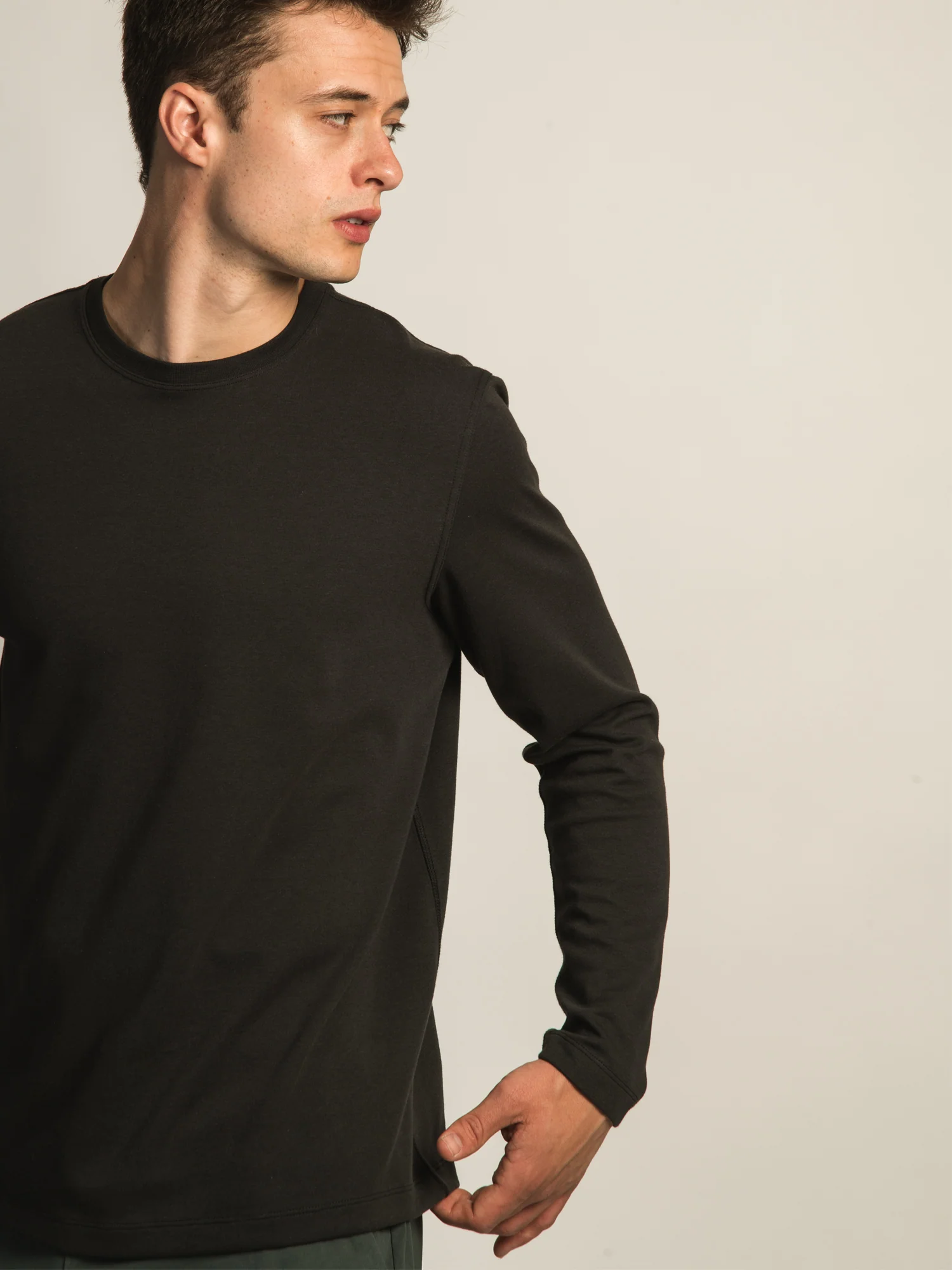 KOLBY KEEP COOL LONG SLEEVE - BLACK - Image 4