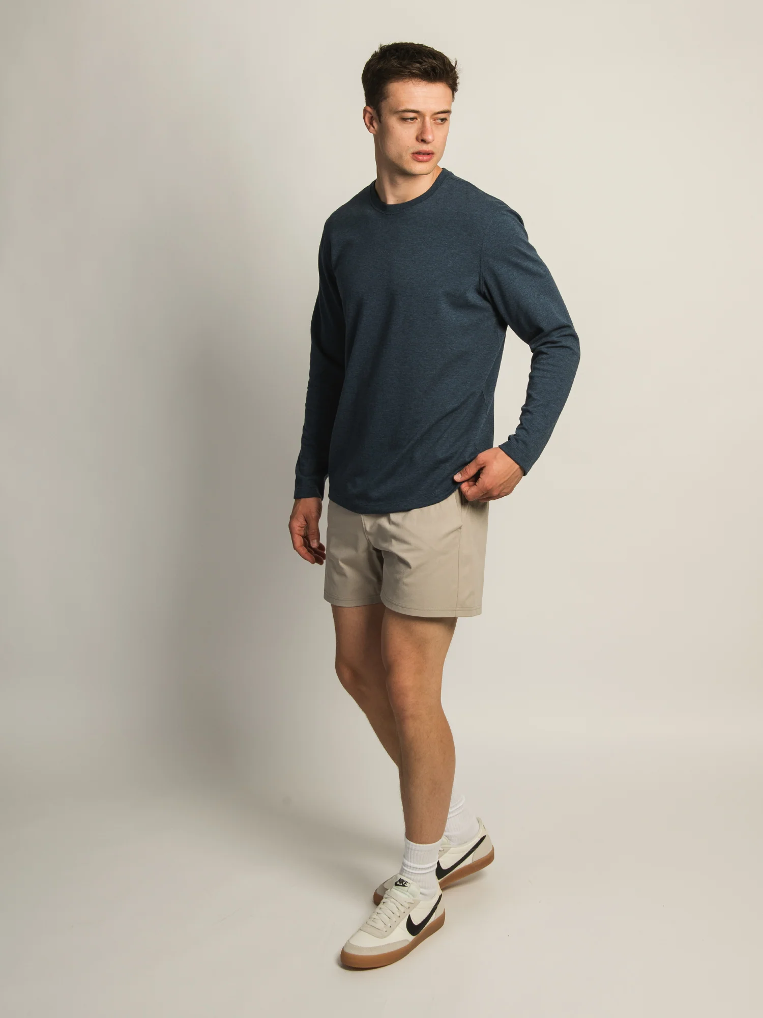 KOLBY KEEP COOL LONG SLEEVE - NAVY - Image 2