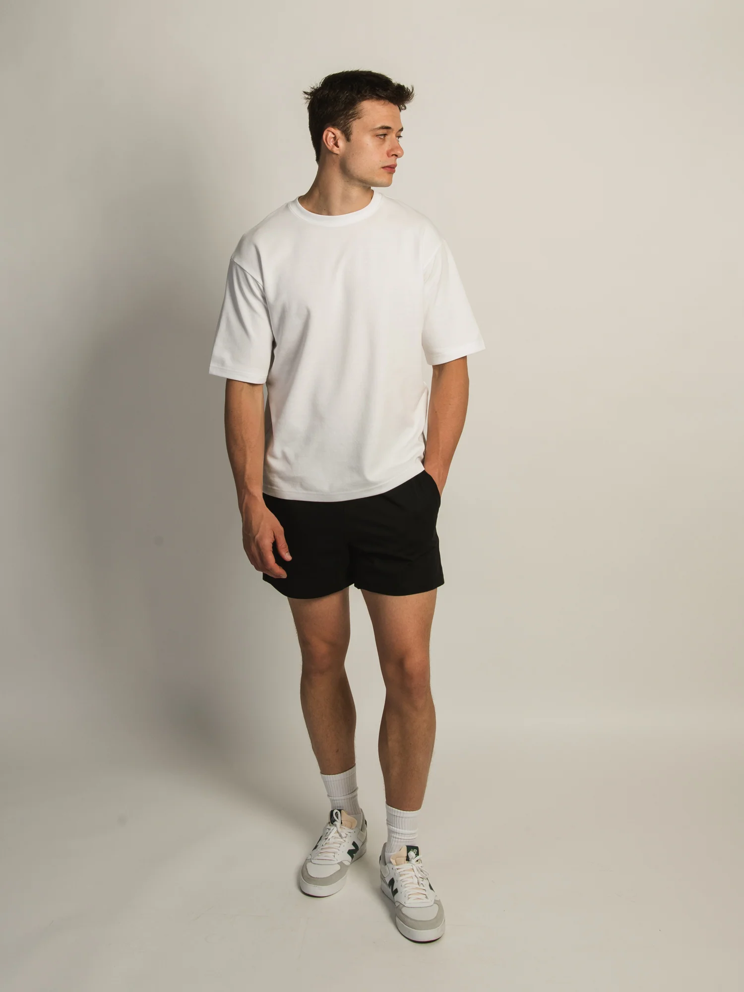 KOLBY KEEP COOL STRETCH PULL ON SHORT - BLACK - Image 2