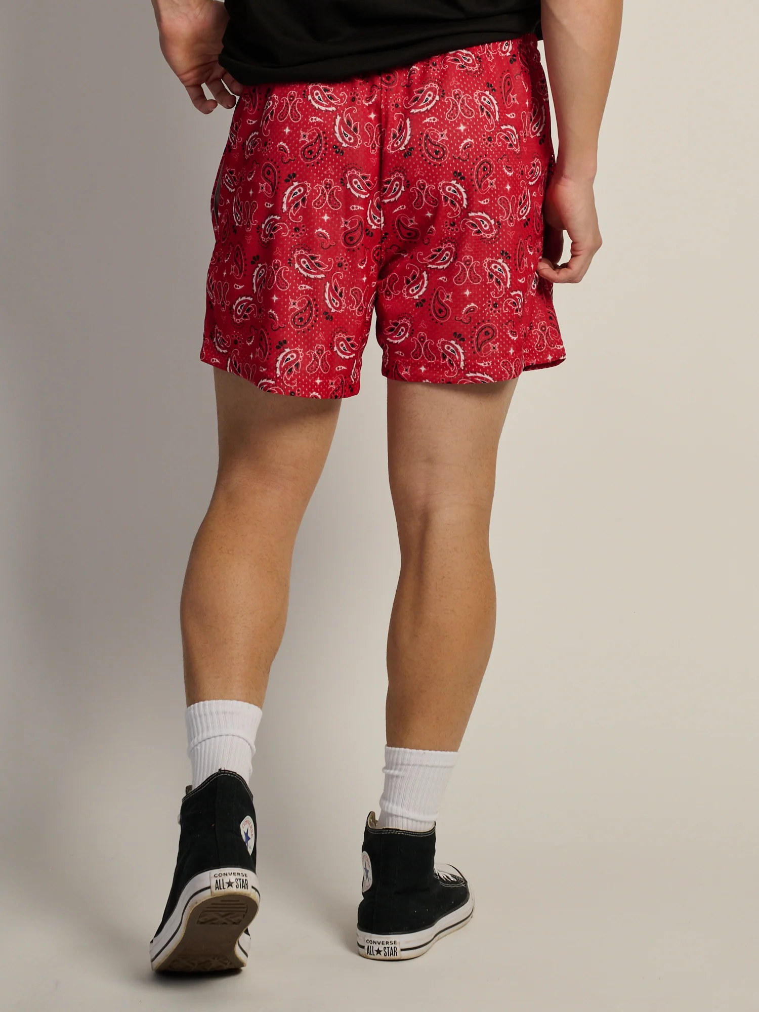 KOLBY MESH SHORT - RED - Image 4