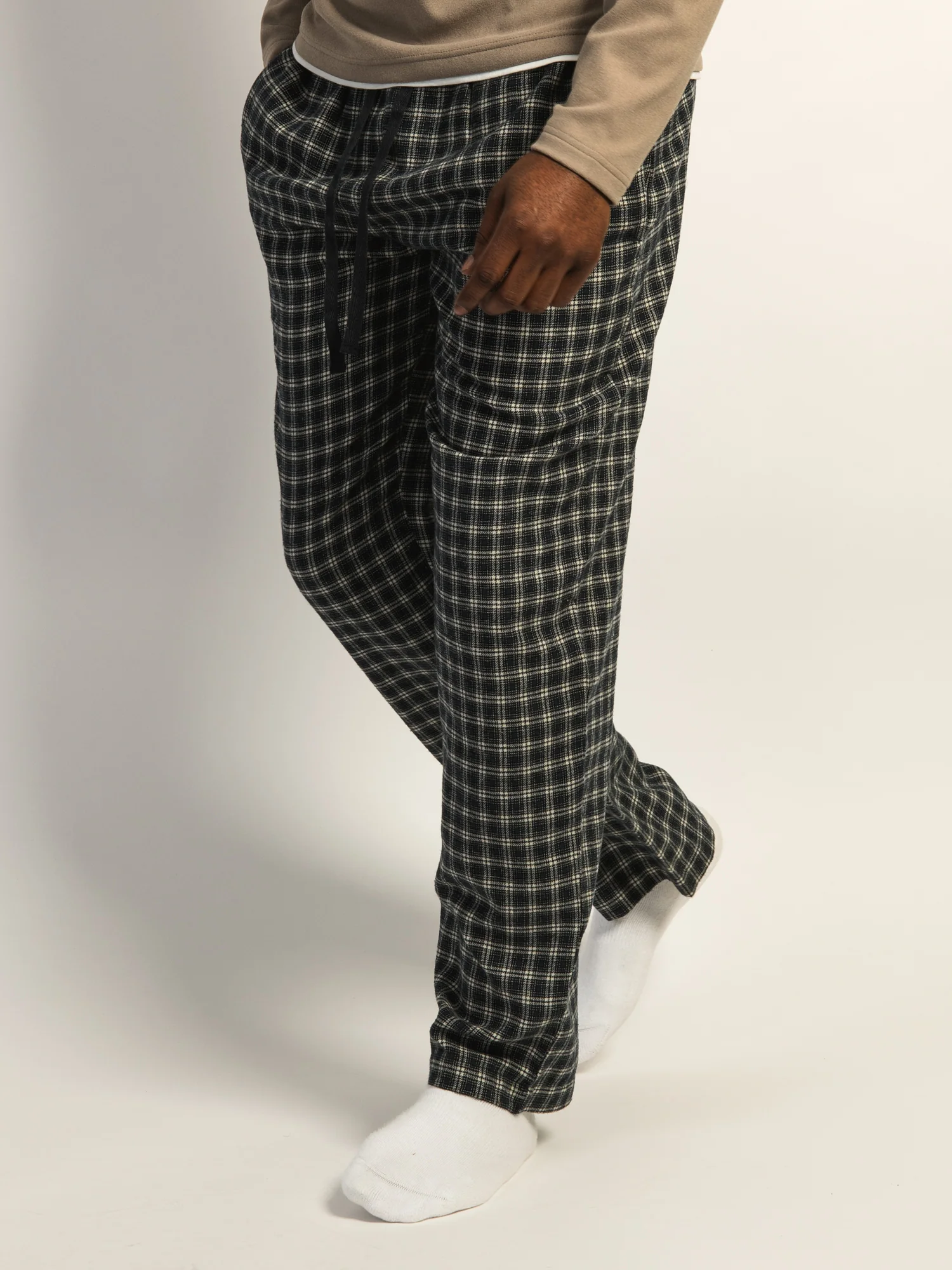 KOLBY PLAID PANT - BLUE - Image 3