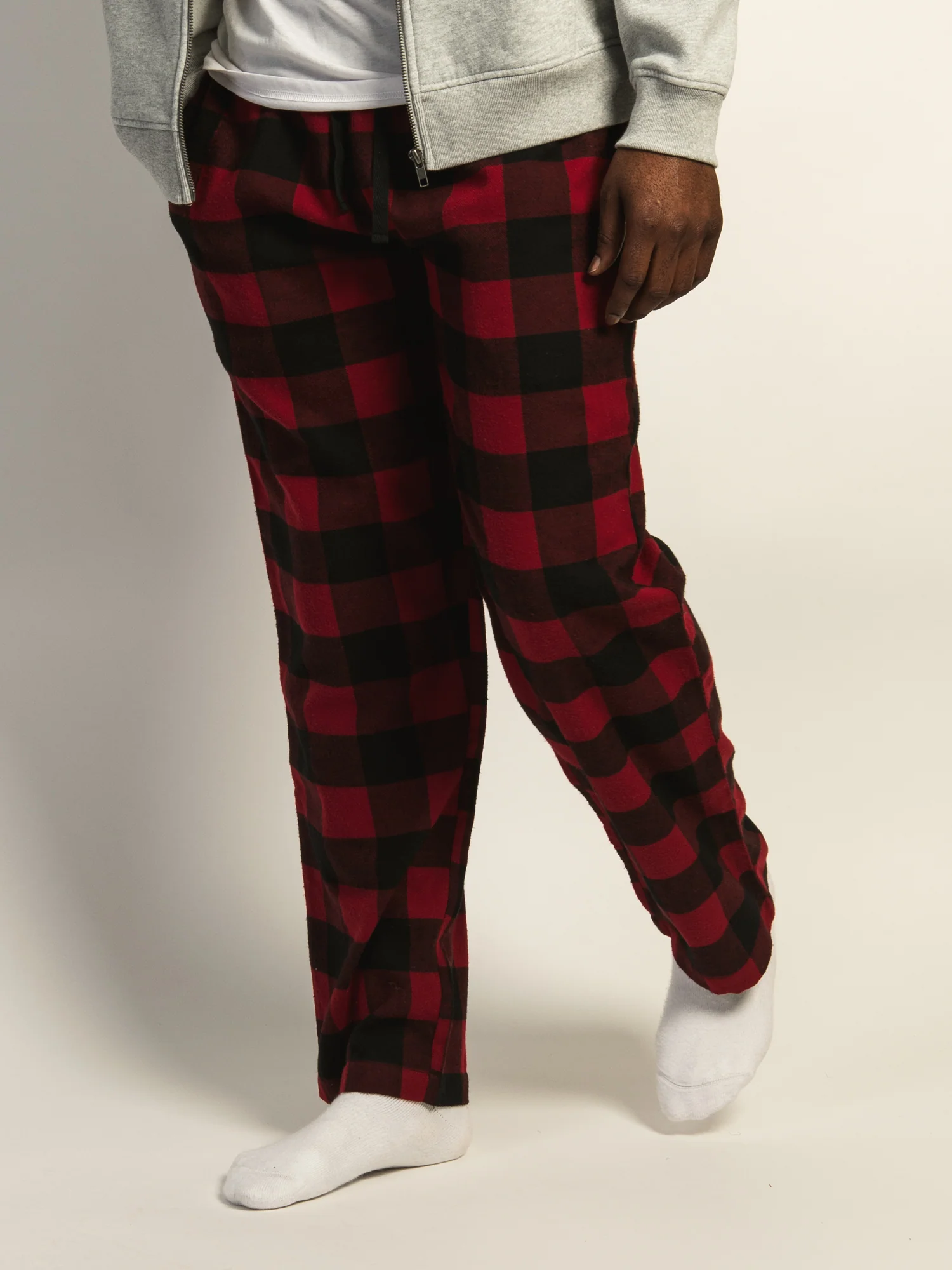 KOLBY PLAID PANT - RED - Image 3