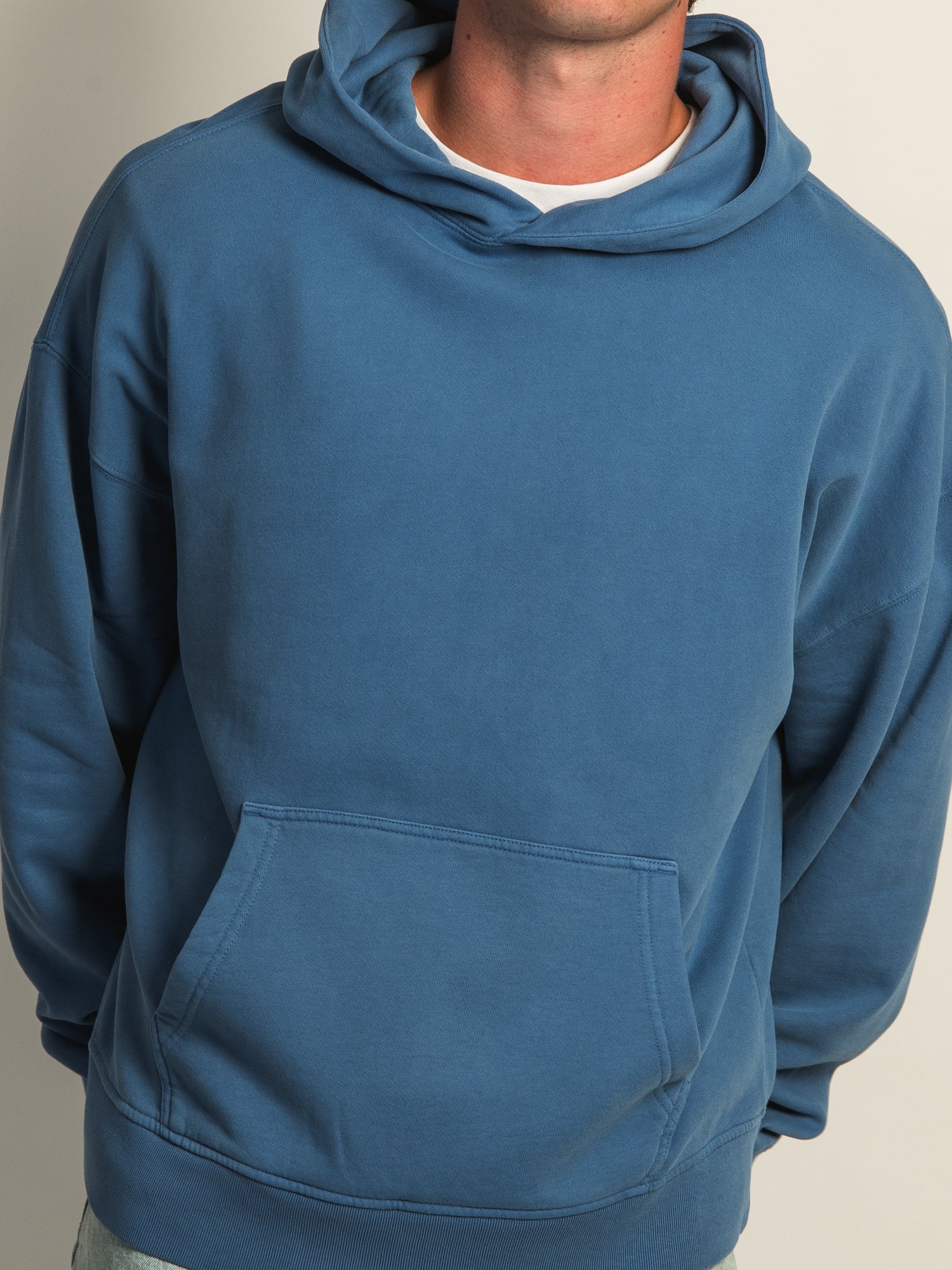 KOLBY RELAXED FIT HOODIE - BLUE - Image 3