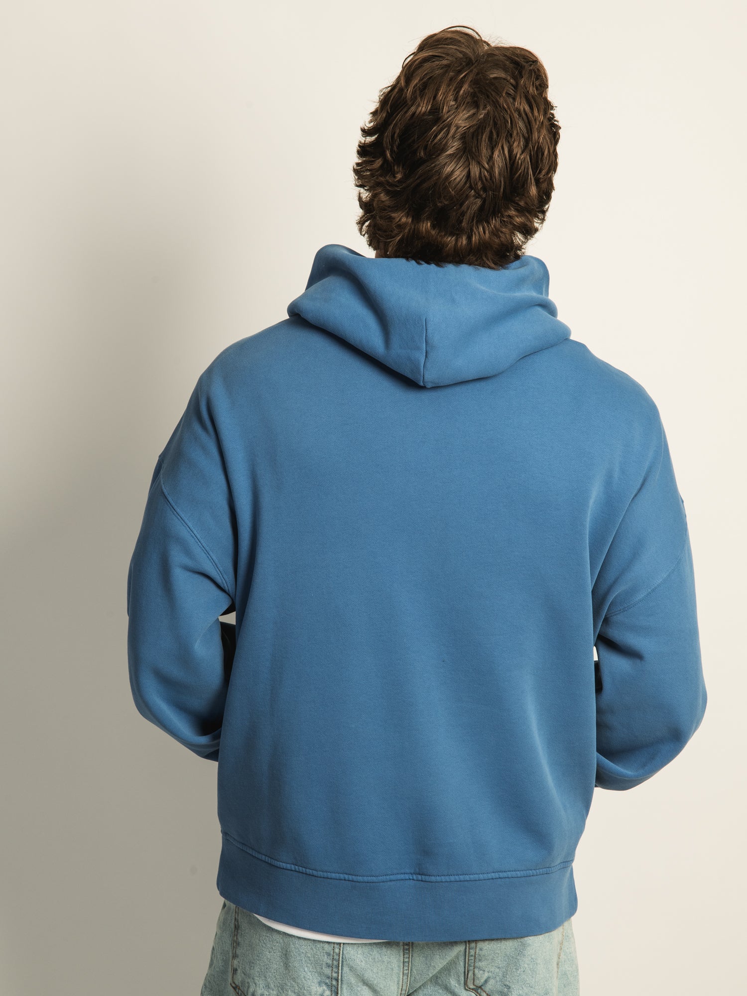 KOLBY RELAXED FIT HOODIE - BLUE - Image 5