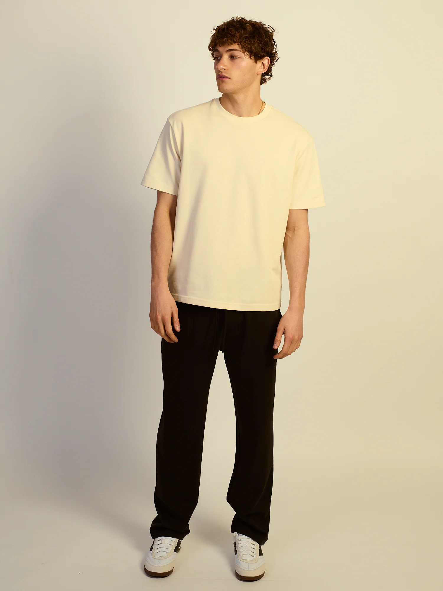 KOLBY RELAXED FIT KEEP COOL TEE - NATURAL - Image 2