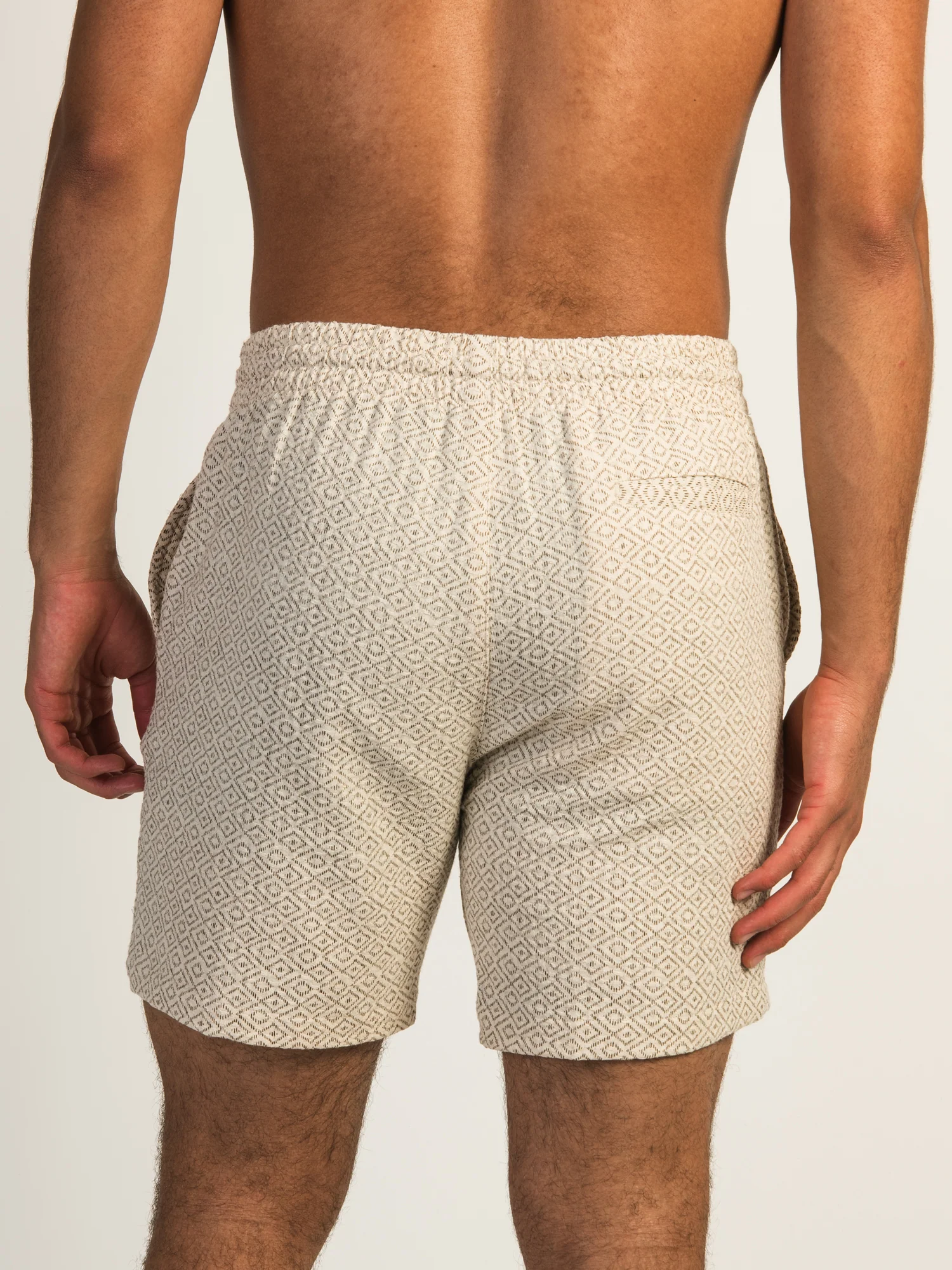 KOLBY TEXTURED SHORT - CREAM - Image 5