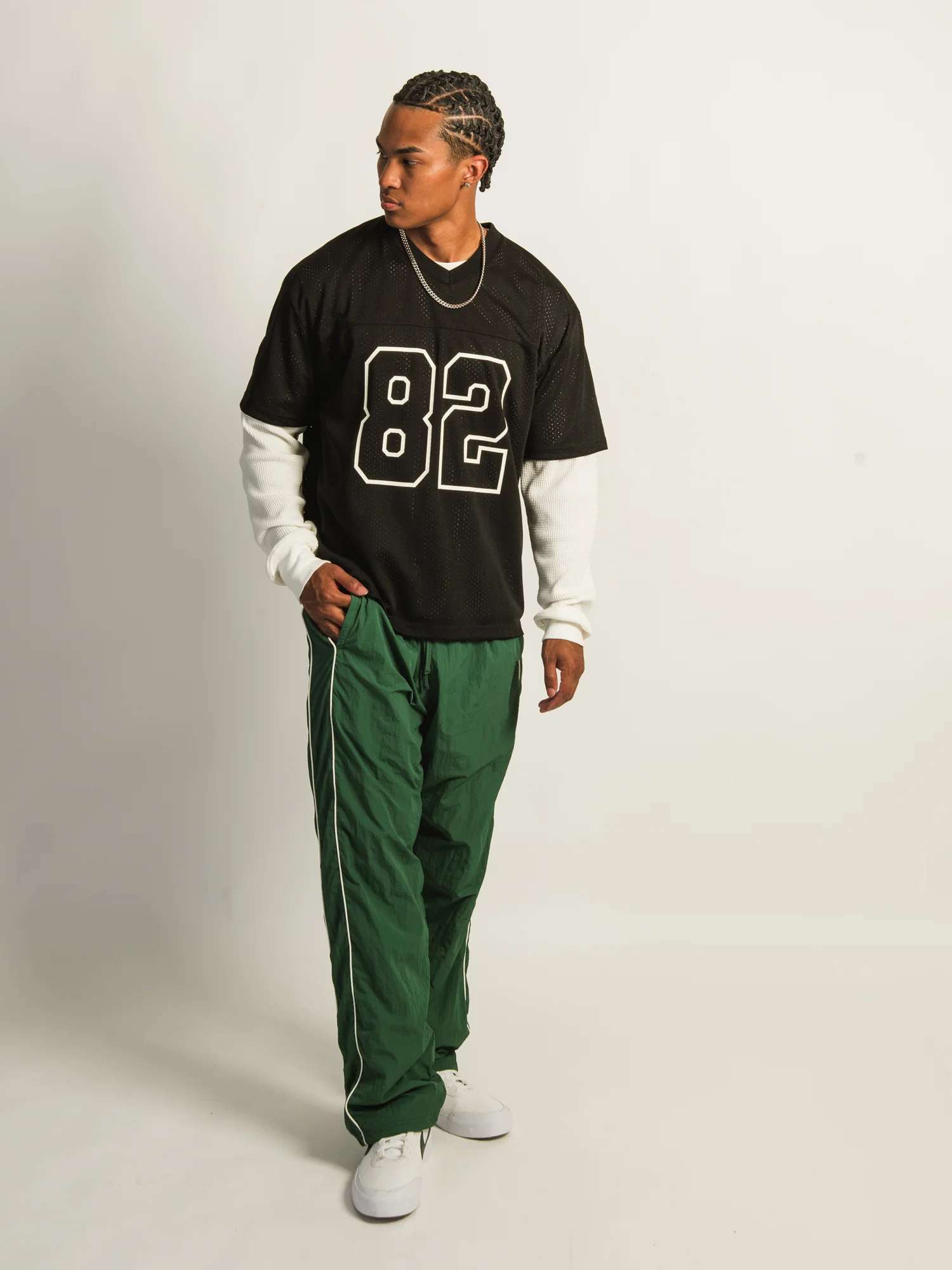 KOLBY TRACK PANT - PINE - Image 5