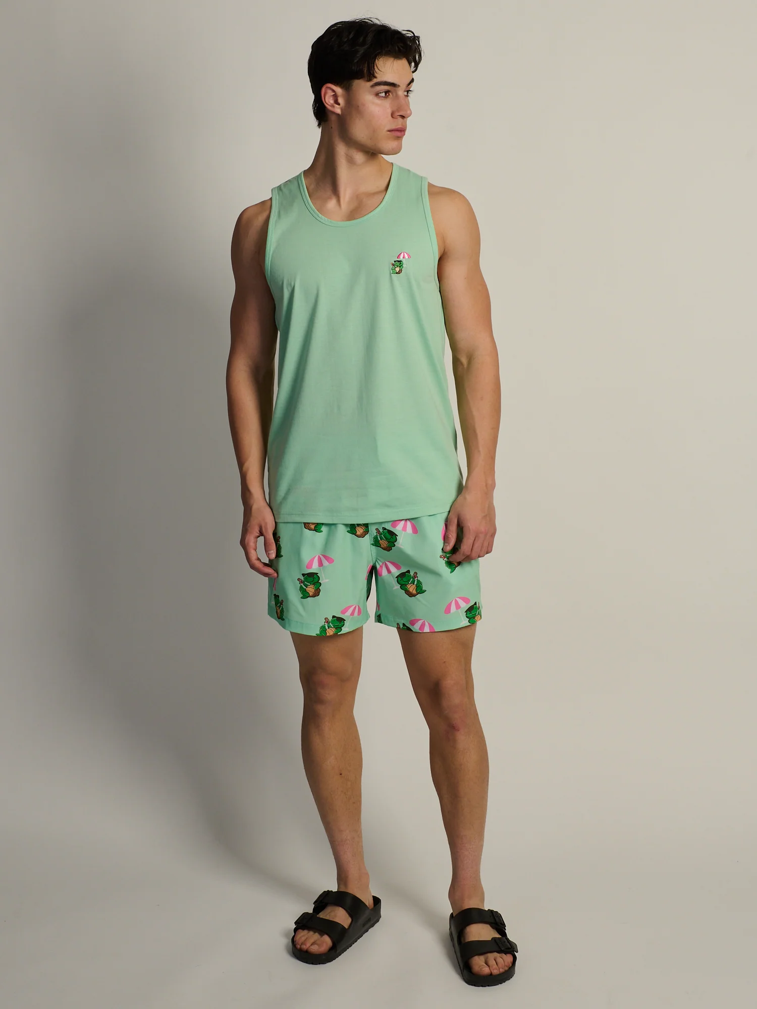 KOLBY TURTLETINI TANK TOP - GREEN - Image 2