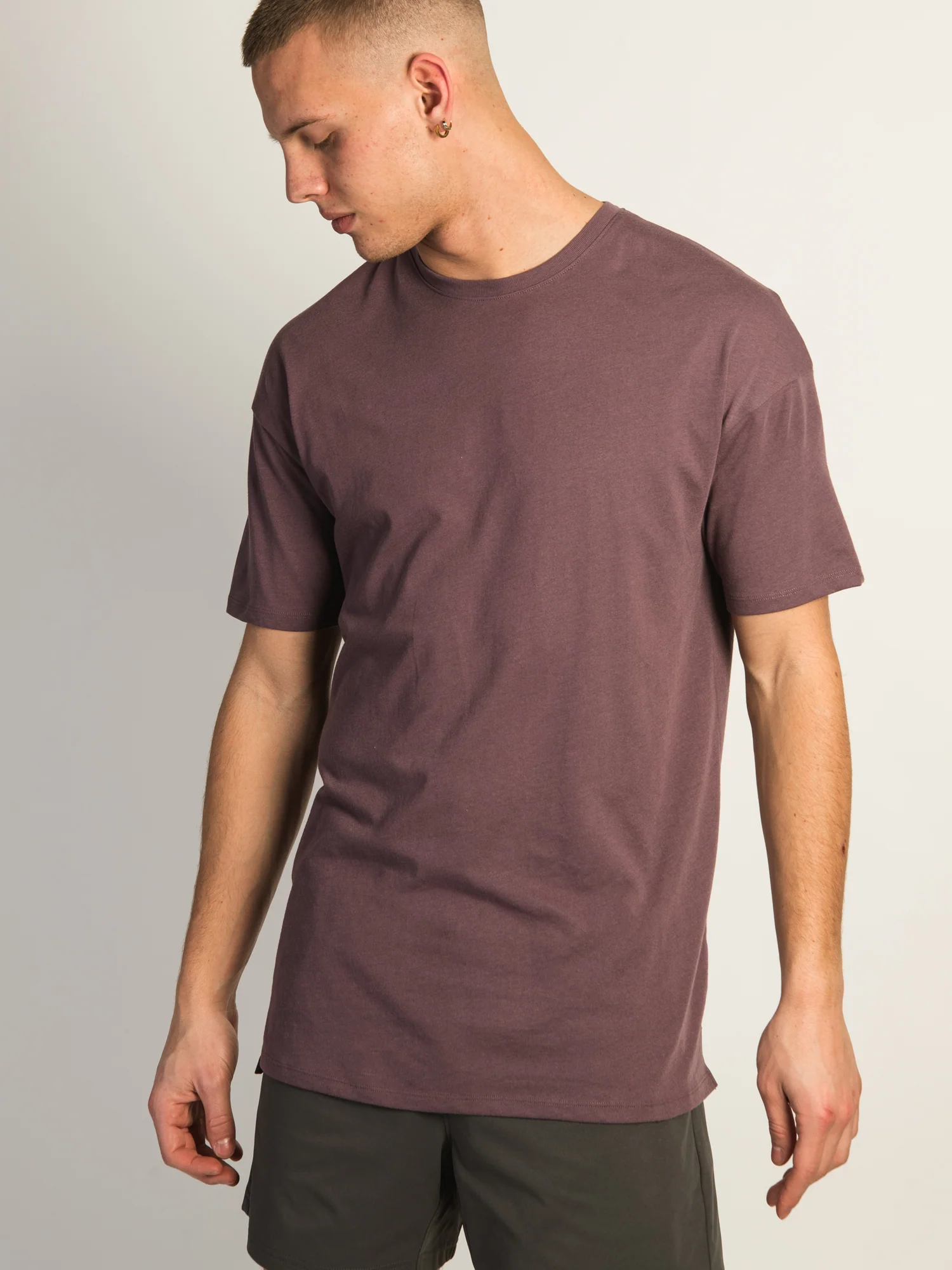 LONG FIT T-SHIRT- PURPLE - Image 2