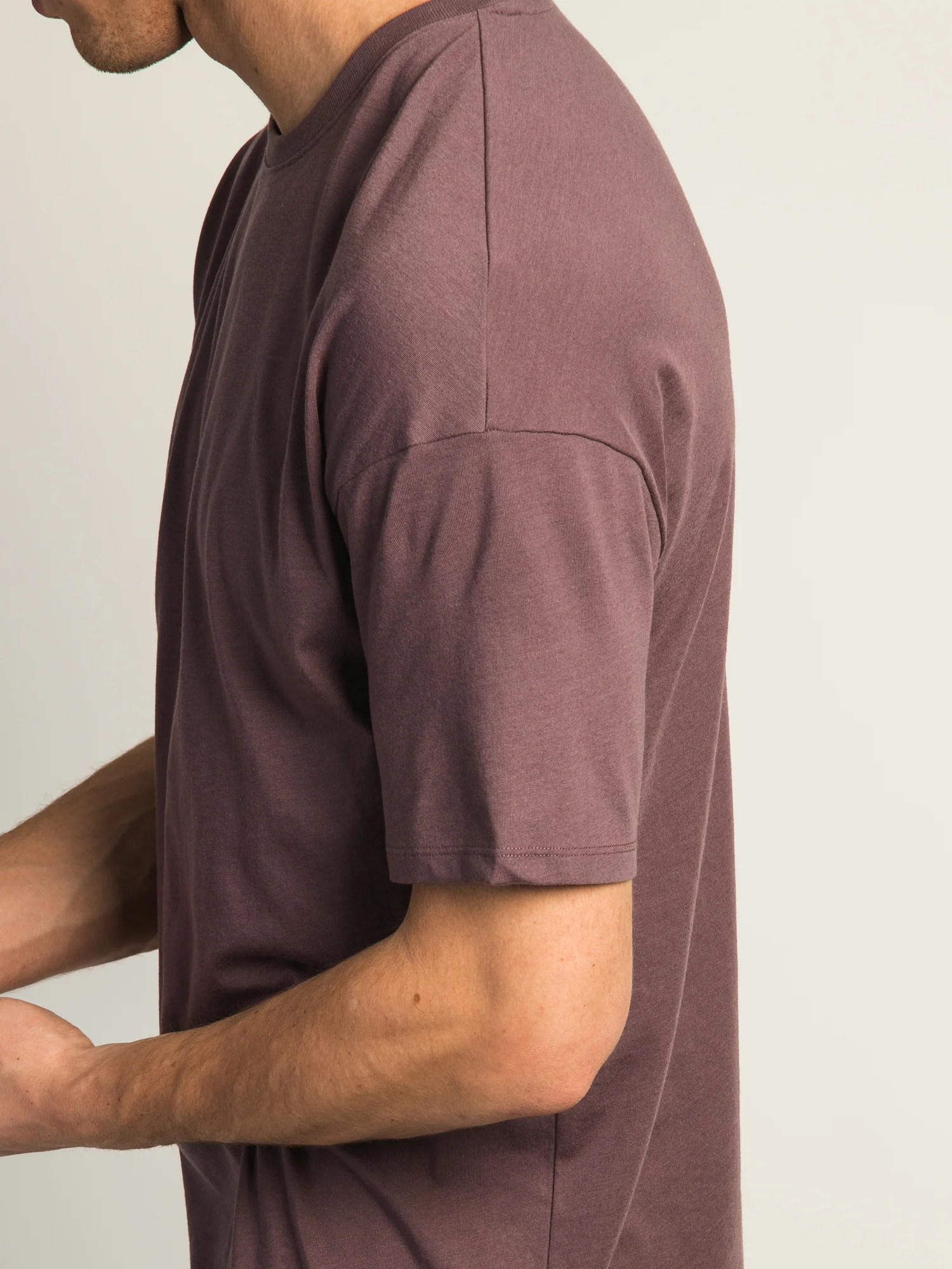 LONG FIT T-SHIRT- PURPLE - Image 4