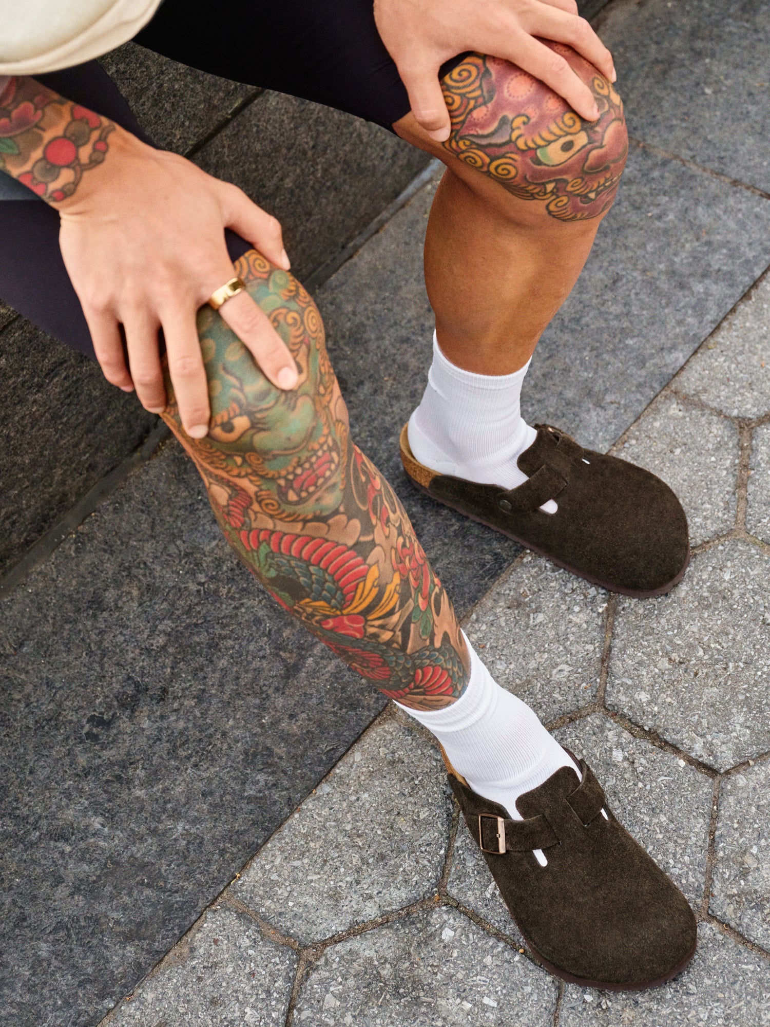 MENS BIRKENSTOCK BOSTON CLOG - MOCHA - Image 6
